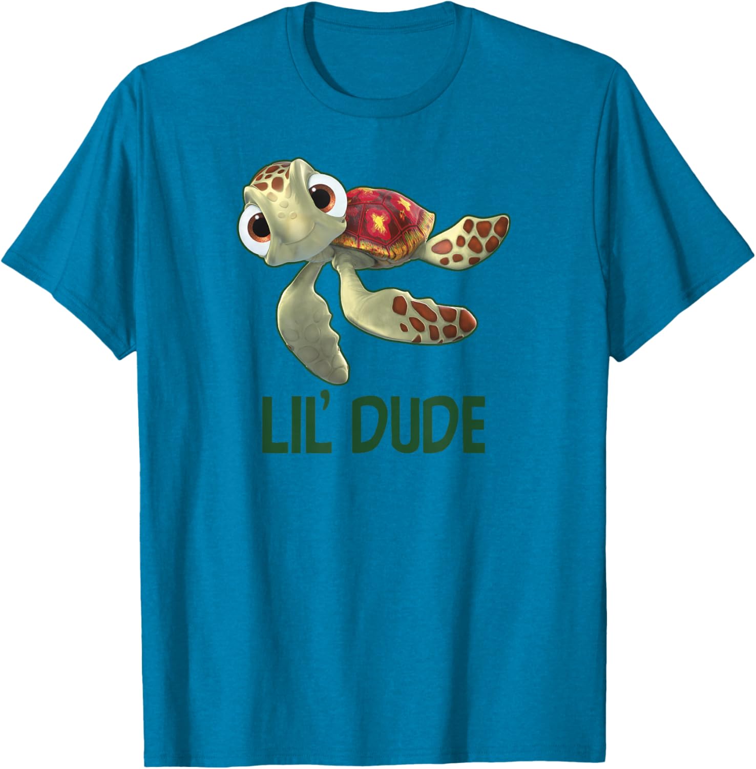 Disney Pixar Finding Nemo Lil' Dude Cool Son Big Chest Logo T-Shirt - 8