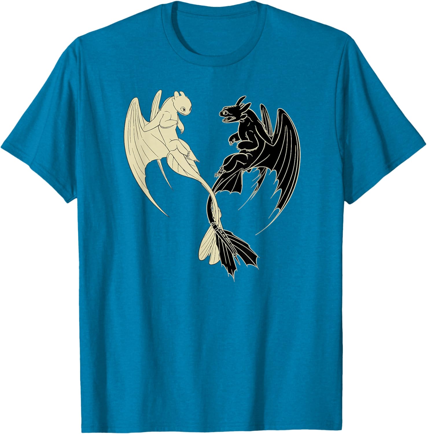 Light Fury Toothless T-Shirt from How to Train Your Dragon 3 - Fun Apparel - 3
