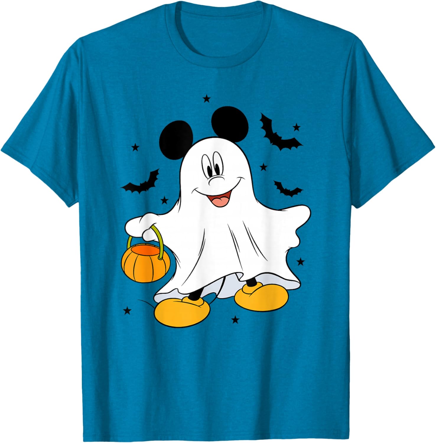 Disney Mickey Mouse Halloween Ghost T-Shirt for Fun Fall Style - 9