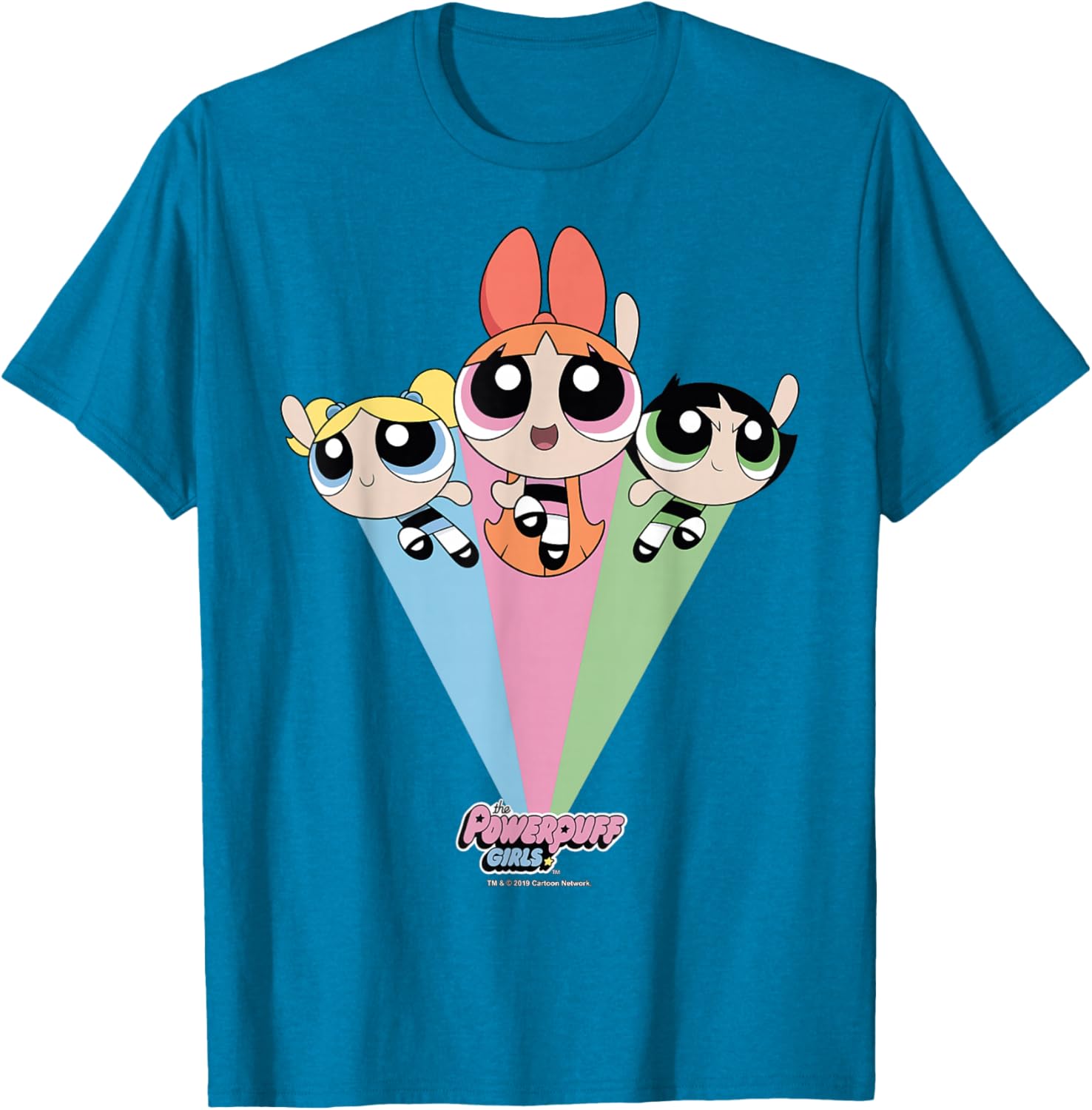 Powerpuff Girls Group Shot T-Shirt for Fans of Classic Cartoon Style - 9
