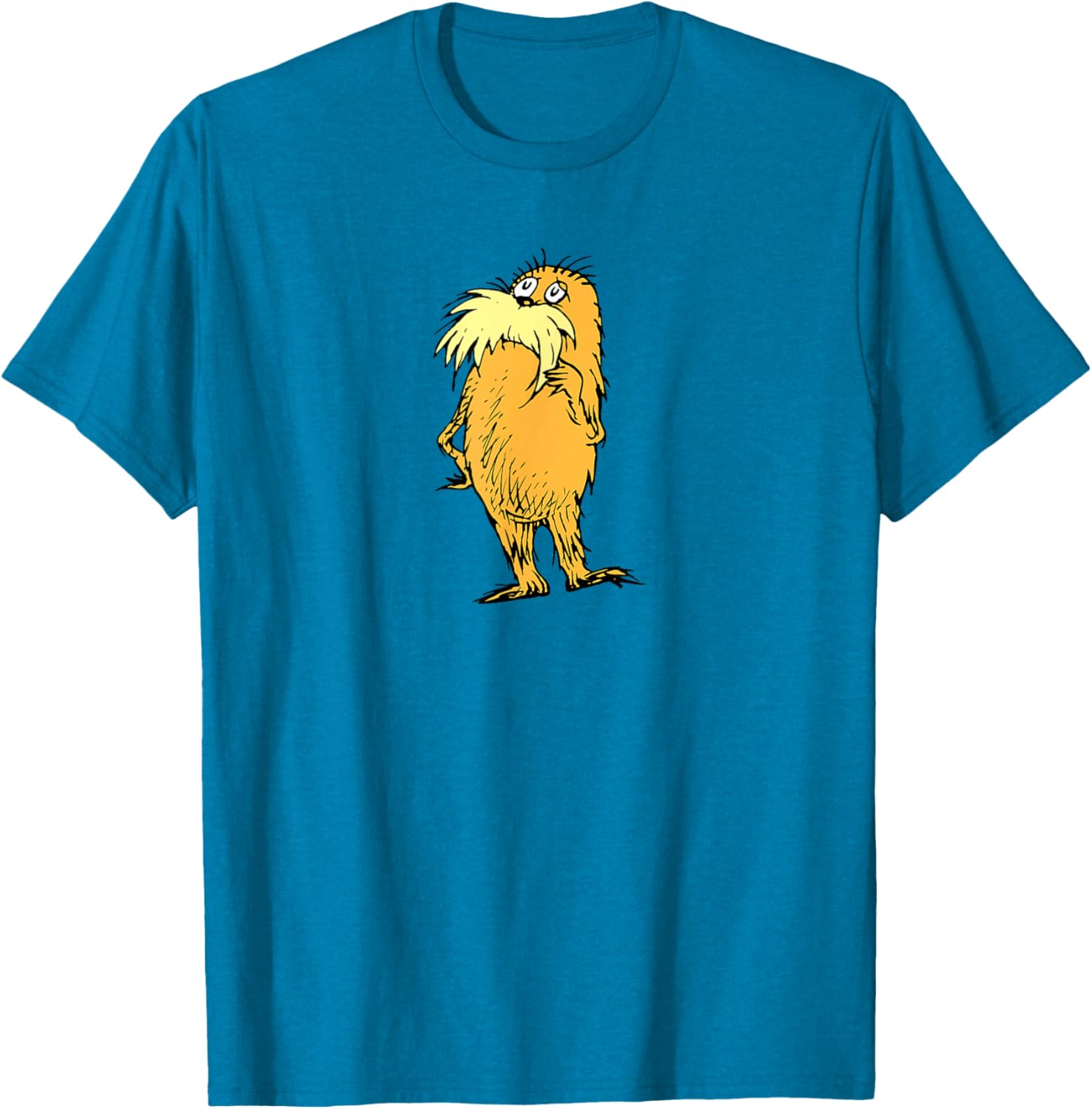 Dr. Seuss The Lorax Thinking T-Shirt for Kids and Adults - Fun Tee - 18