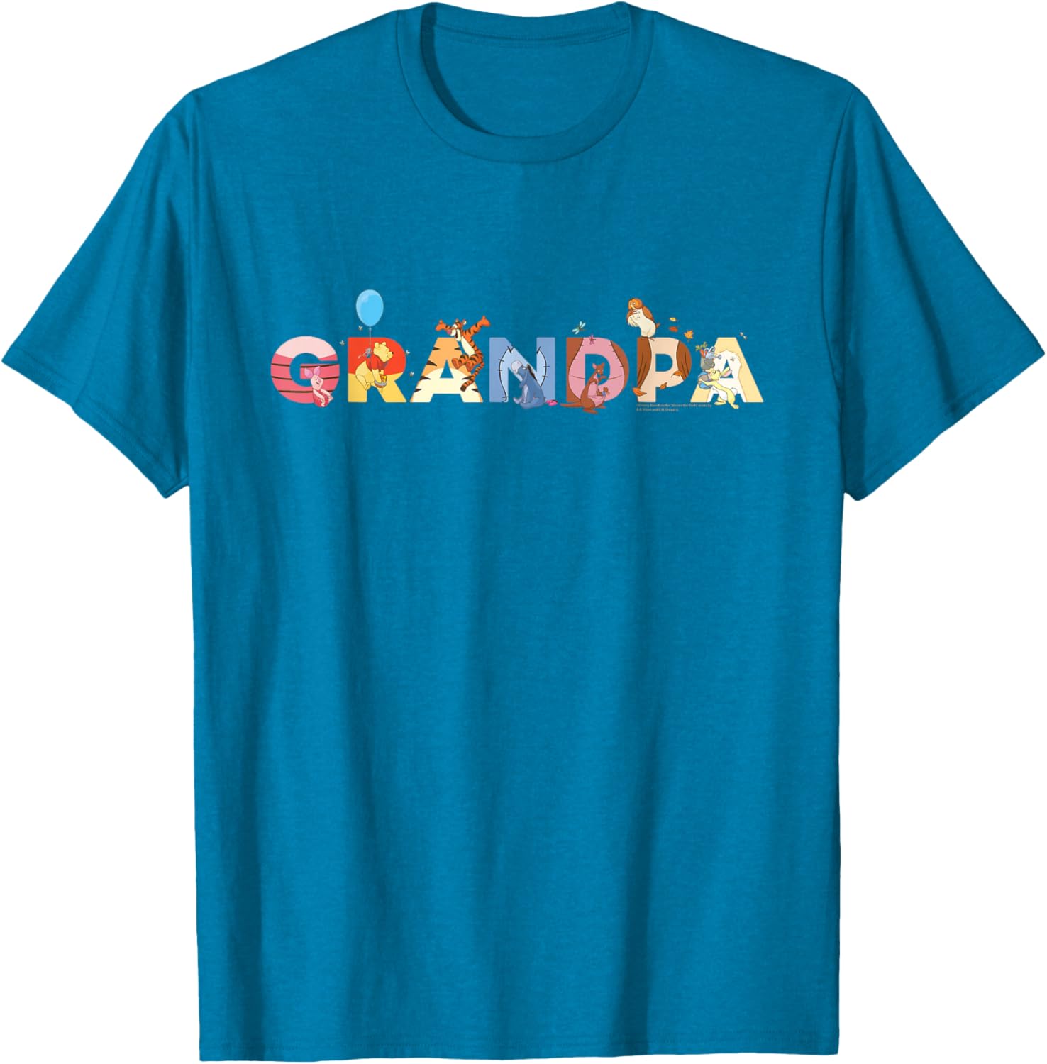 Disney Winnie the Pooh Grandpa Gift Family Trip T-Shirt for All Ages - 10