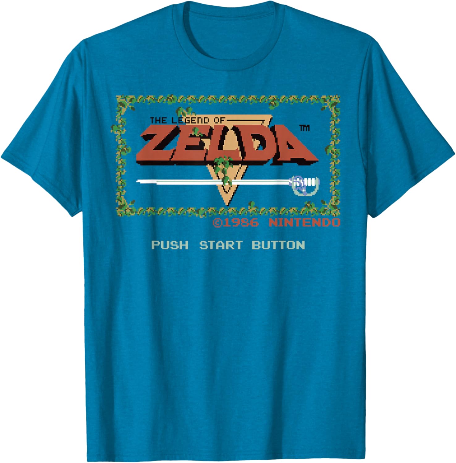 Nintendo Legend of Zelda Classic NES T-Shirt for Gaming Fans - 9