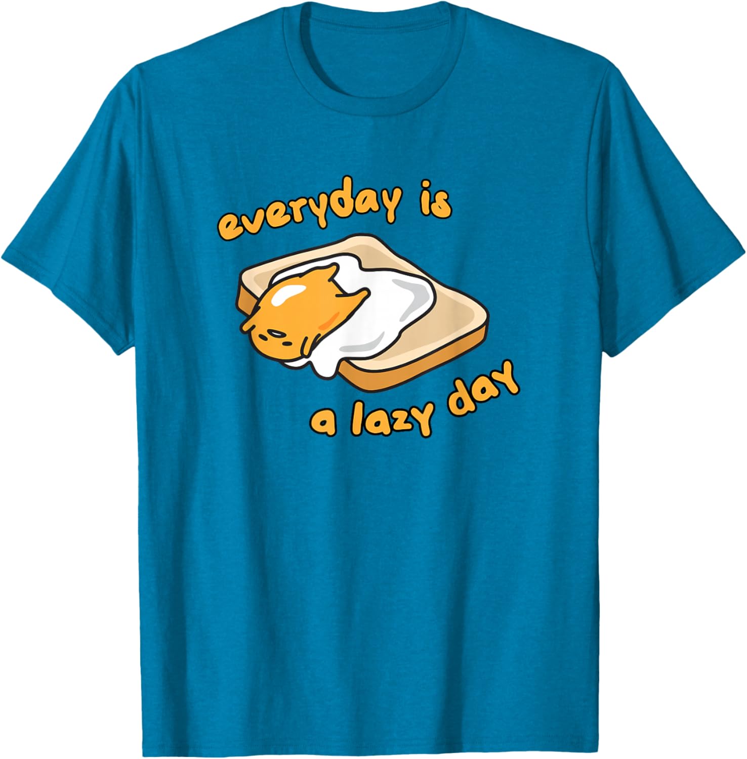 Gudetama Lazy Day T-Shirt for Relaxed Comfort and Fun Style - 15