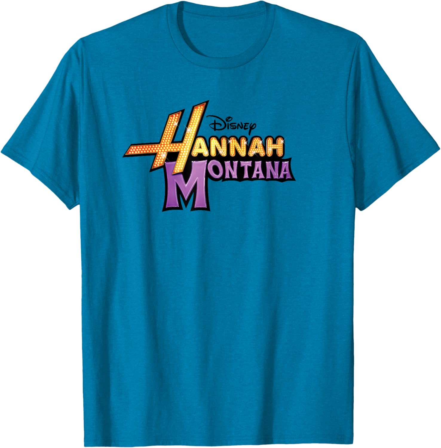 Disney Hannah Montana Logo T-Shirt for Fans of Fun and Fashion - 16