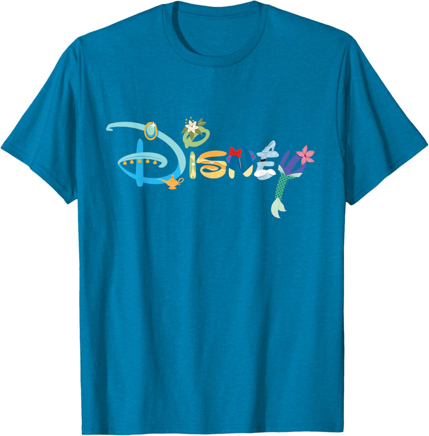 Disney Princess Classic Logo T-Shirt for Kids and Adults, Stylish Gift - 16