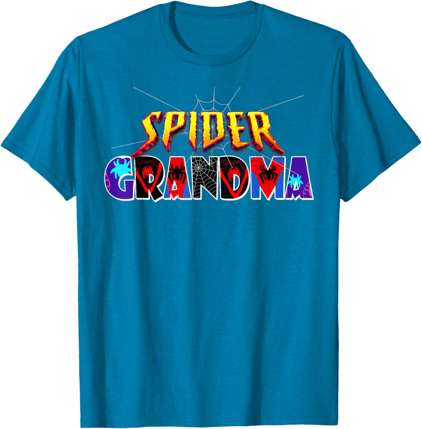 Cute Spider Grandma Shirt for Birthday Mothers Day and Halloween Fun - 8