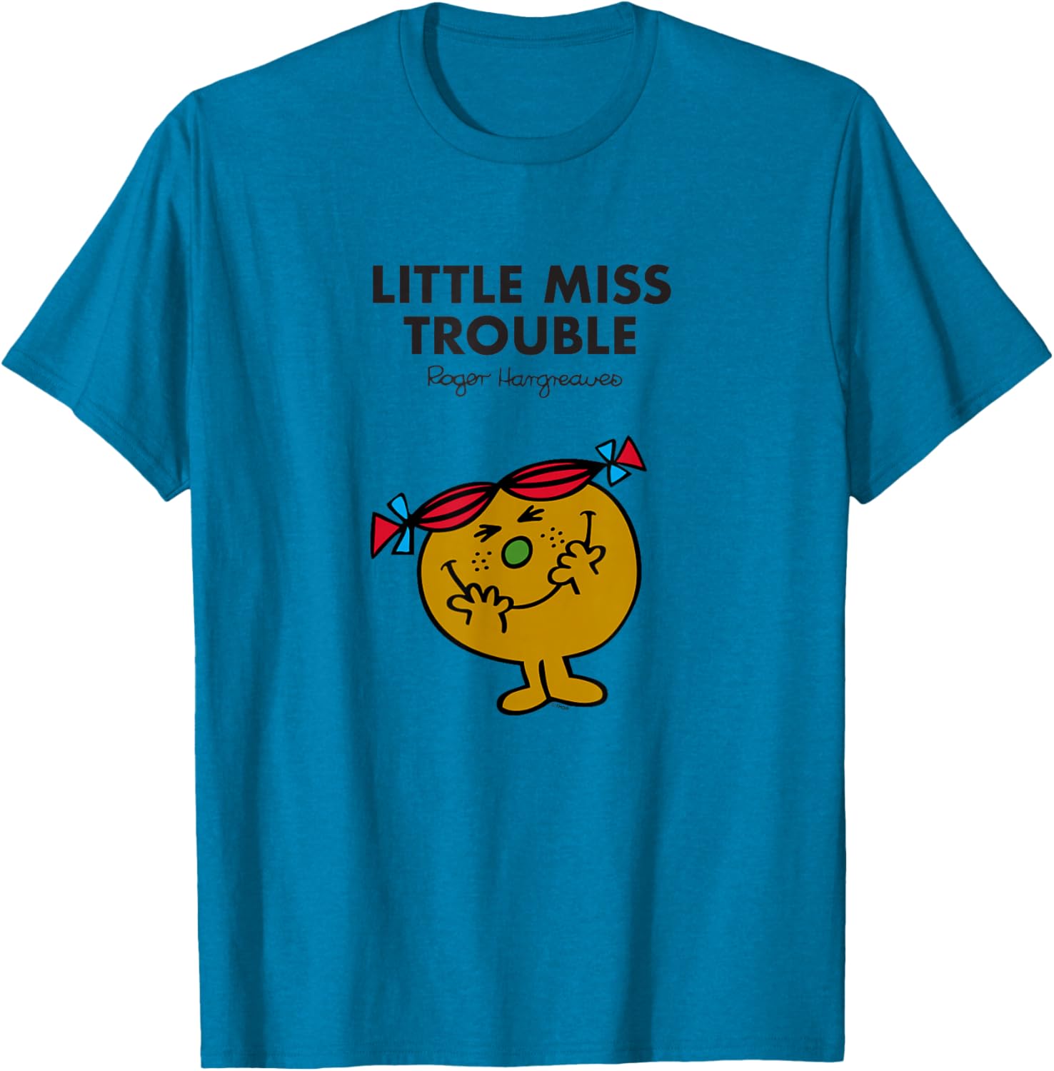 Mr Men Little Miss Trouble T-Shirt Fun and Colorful Kids Apparel - 7