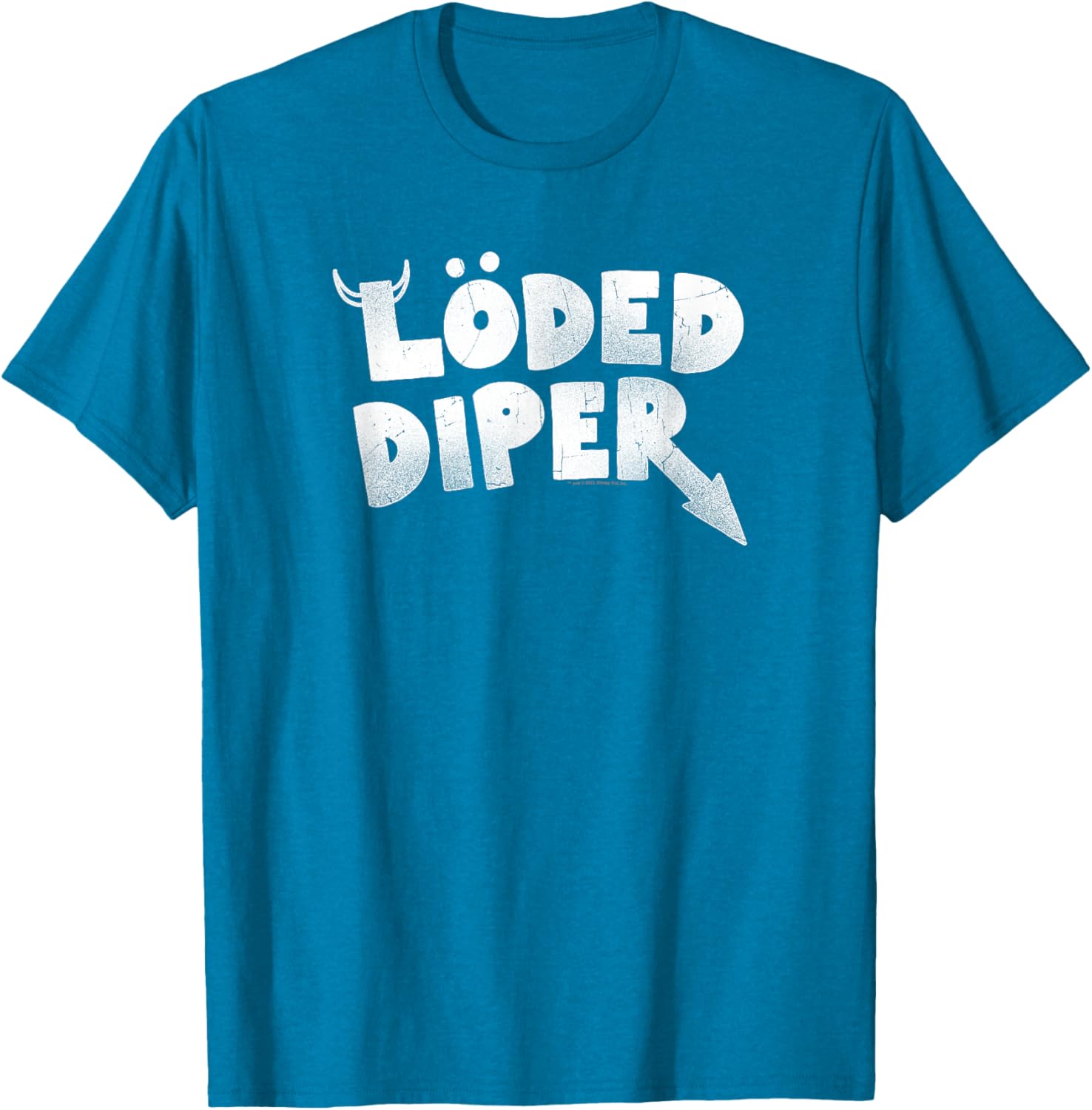 Wimpy Kid LÖDED DIPER Distressed Logo T-Shirt for Fun Style - 8