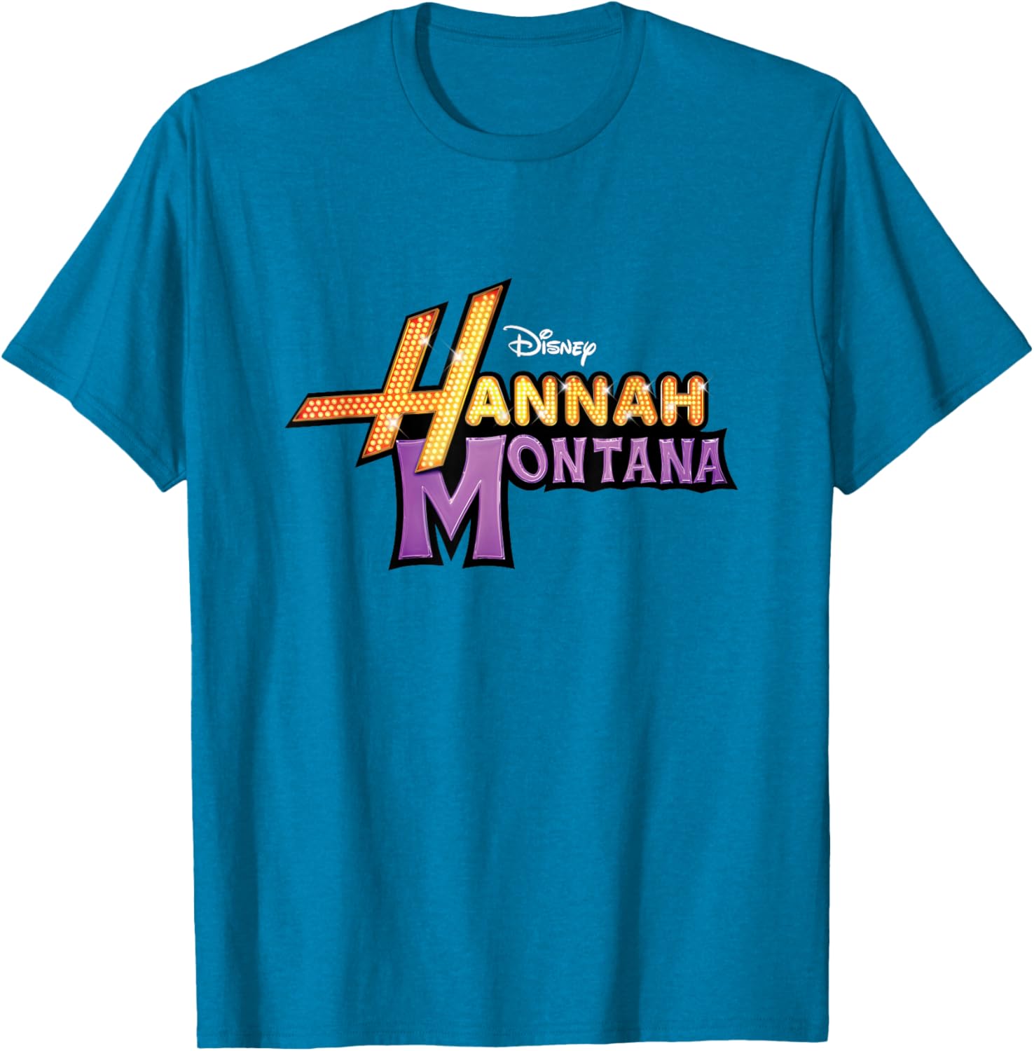 Disney Hannah Montana Big Logo T-Shirt for Classic Fans and Style - 4