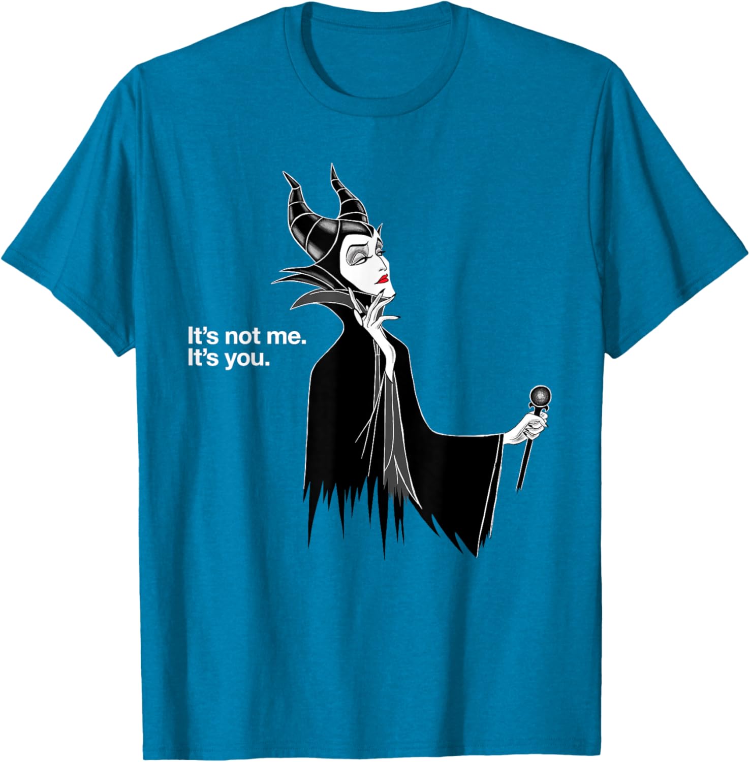 Disney Villains Maleficent It's Not Me It's You T-Shirt for Fans - 13