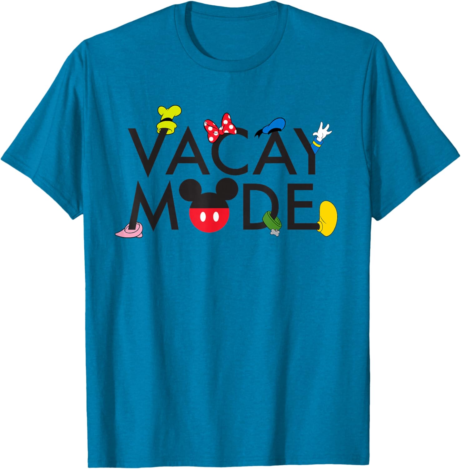 Disney Characters Vacay Mode T-Shirt for Fun Summer Adventures - 7