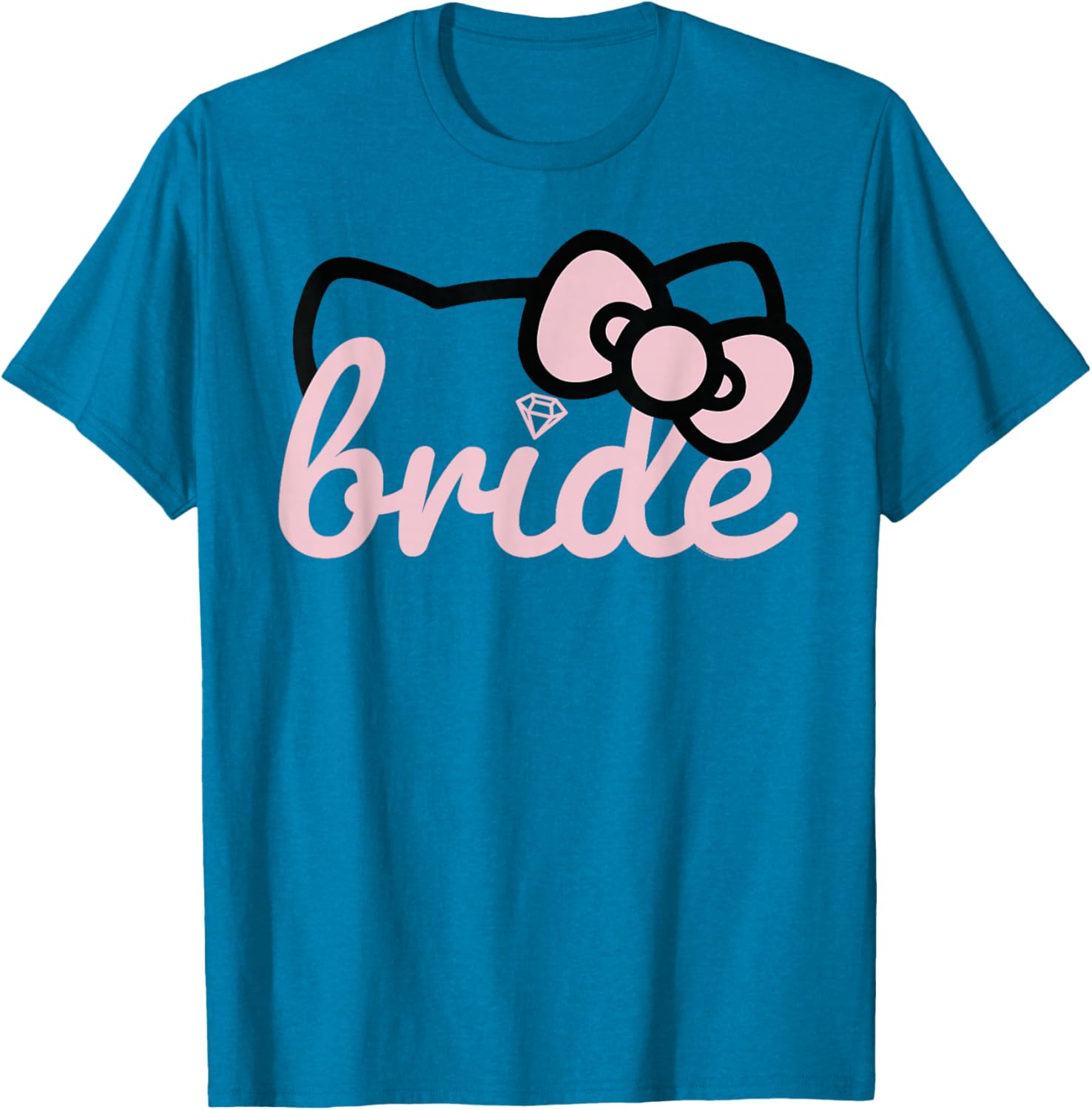 Hello Kitty Bride Wedding T-Shirt for Fun Bridal Party Celebrations - 6