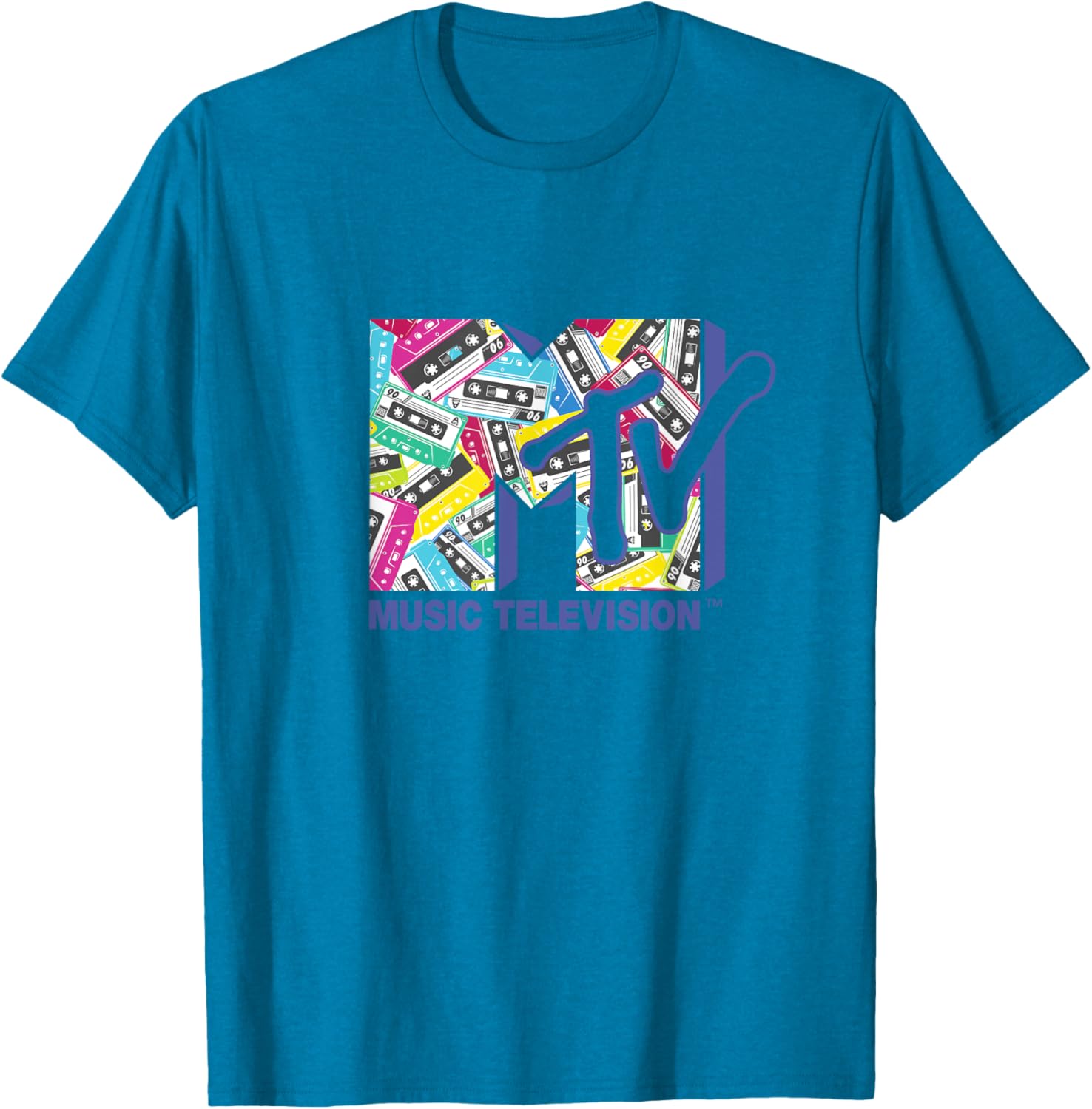 Mademark x MTV 80s Logo T-Shirt with Classic Tapes - Retro Style Apparel - 17
