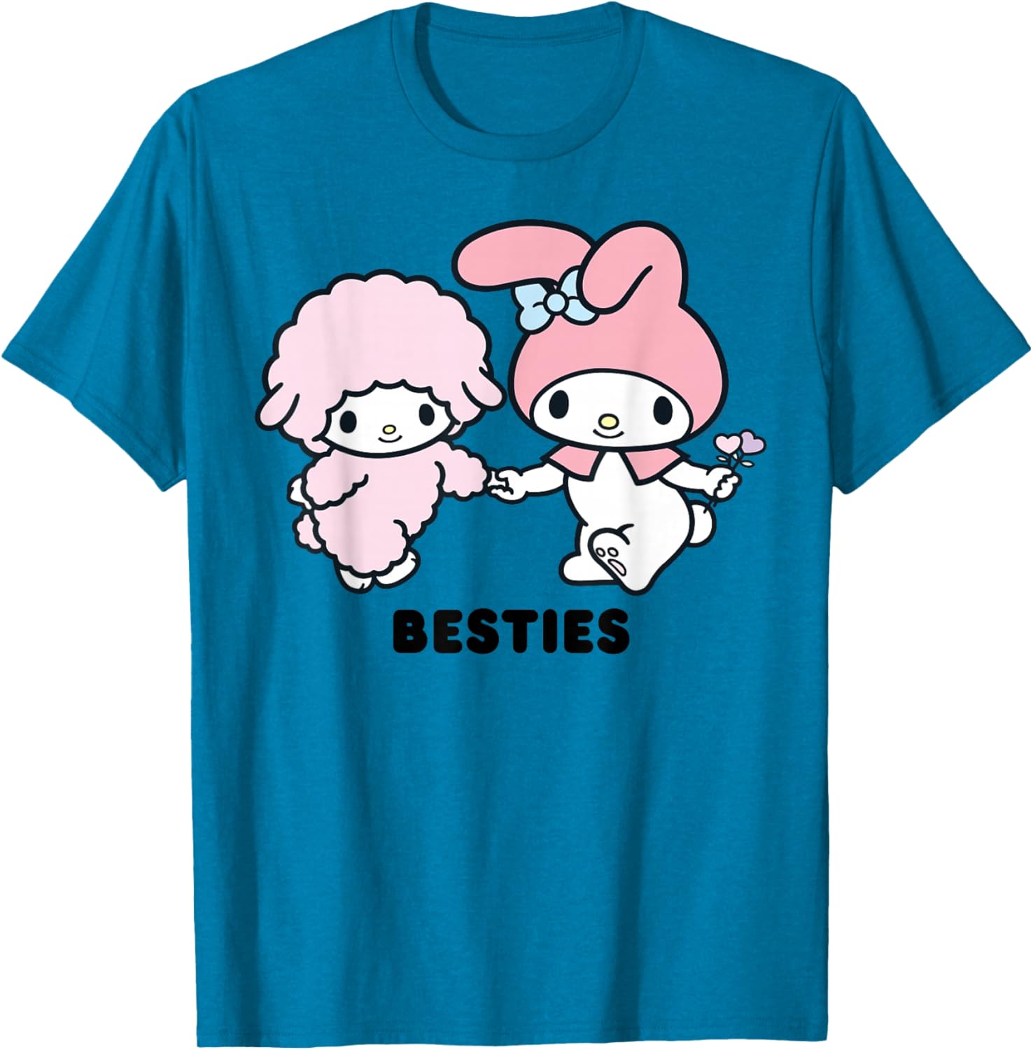 My Melody Besties T-Shirt Cute Graphic Tee for Fans of Adorable Style - 3