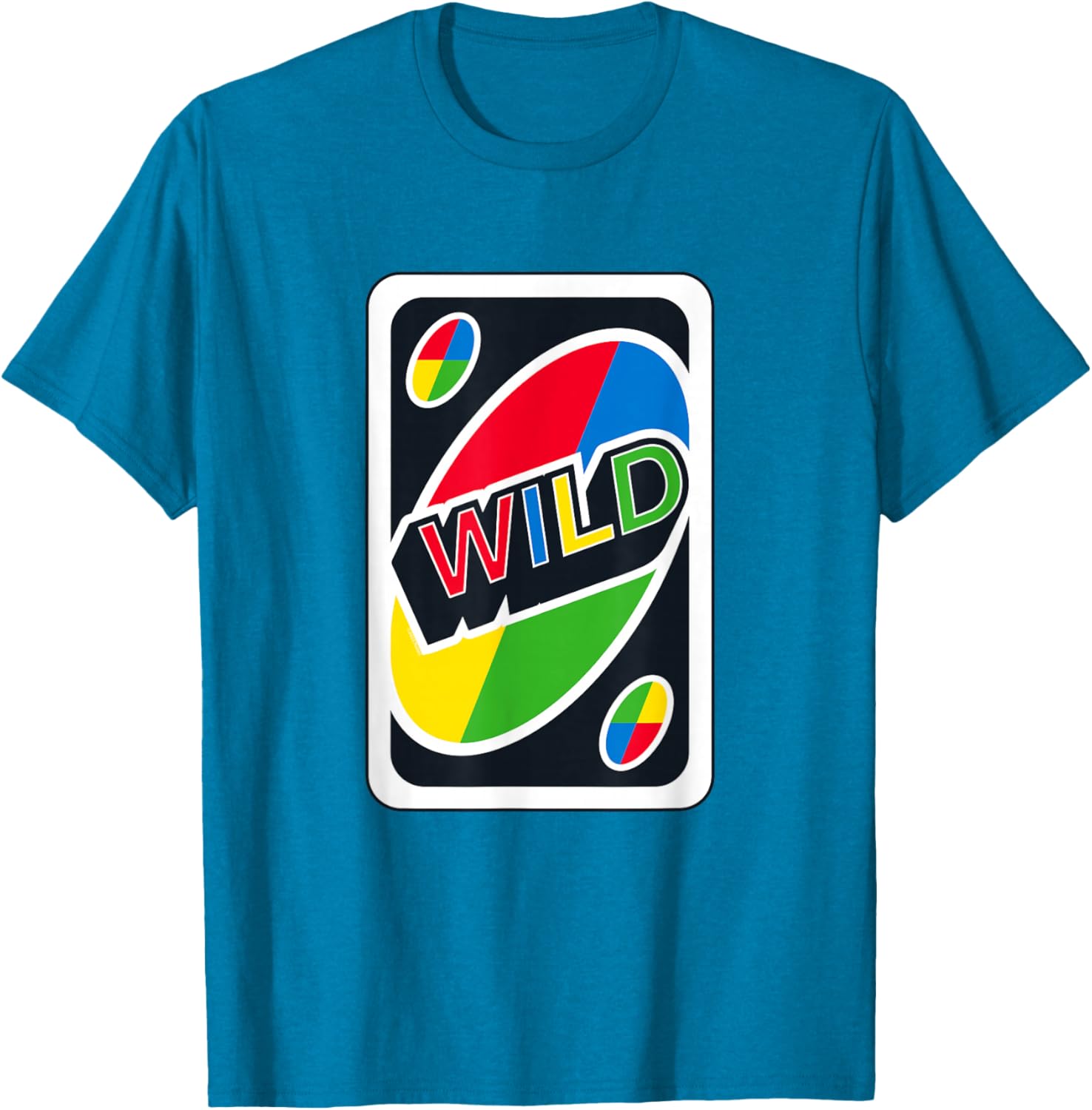 UNO Wild Card T-Shirt Fun Graphic Tee for Gamers and Casual Wear - 21