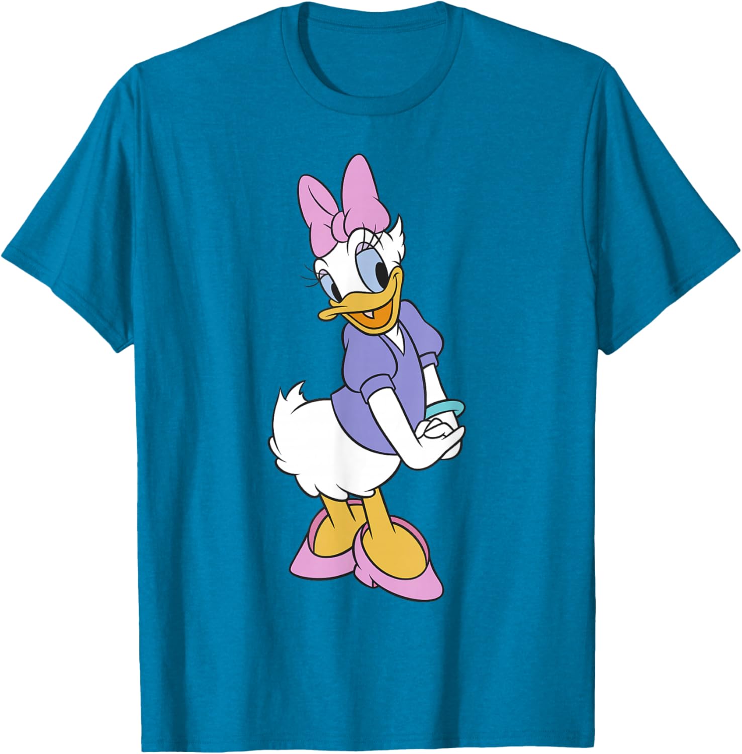 Daisy Duck Traditional Portrait T-Shirt for Disney Fans and Collectors - 5