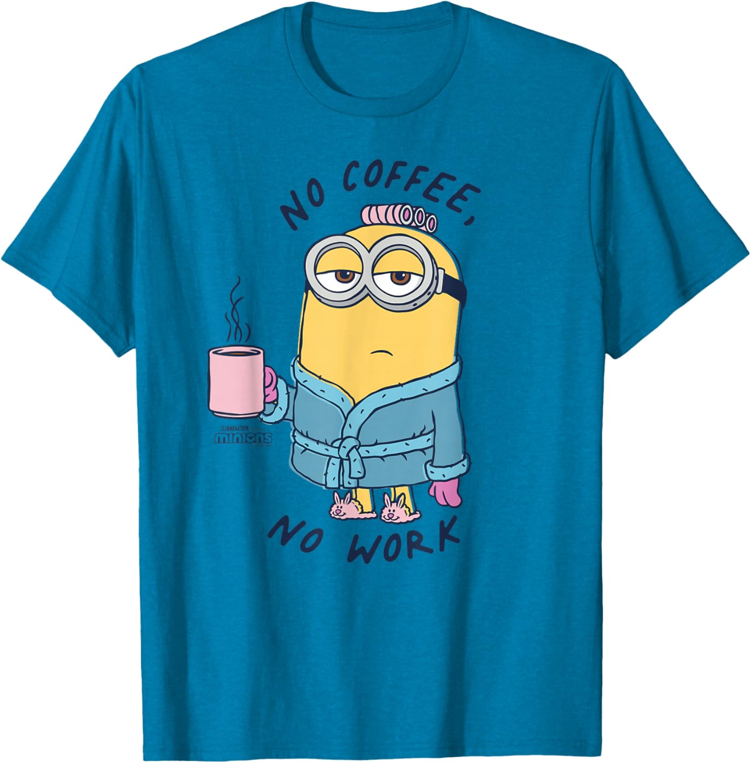 Minions Dave No Coffee No Work T-Shirt Fun Graphic Tee for Fans - 10