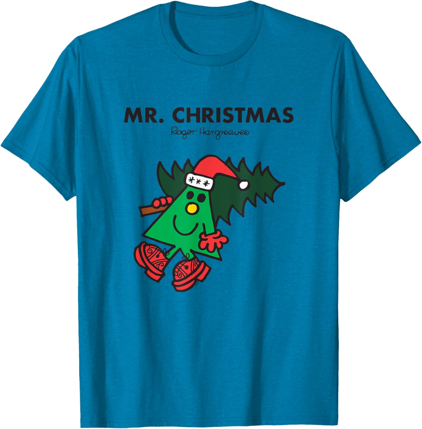 Mr. Men Mr. Christmas T-Shirt Fun Holiday Apparel for Kids and Adults - 2