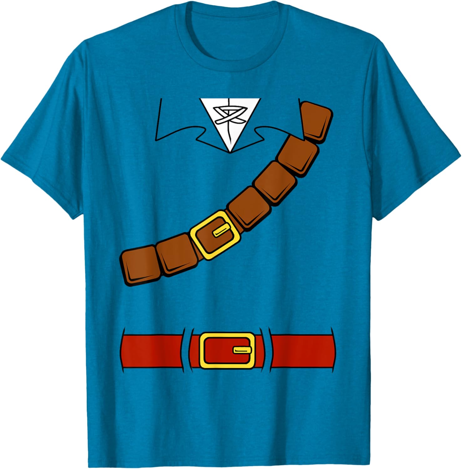 Nintendo Zelda Link Belt and Harness Costume T-Shirt for Fans - 3