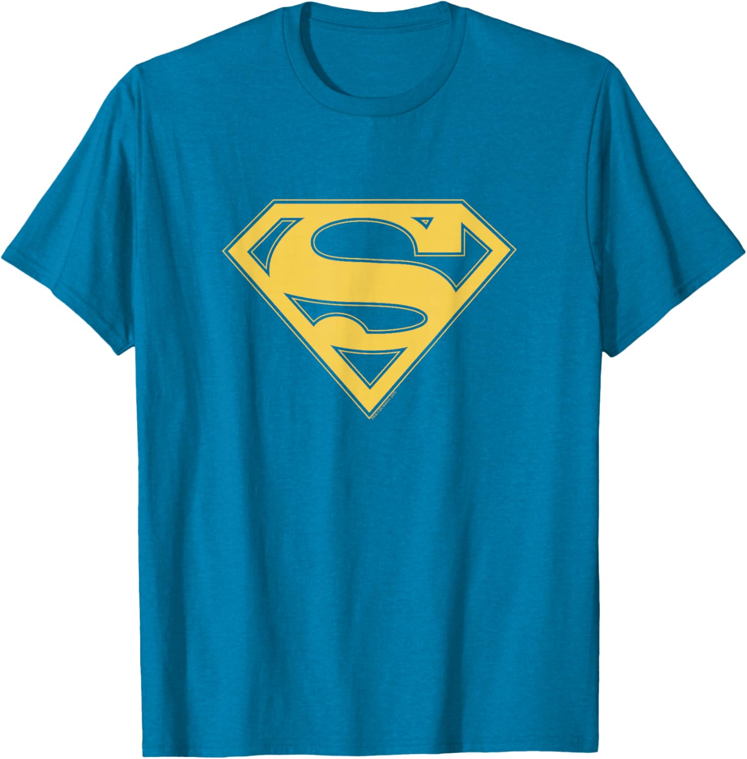 Superman Gold and Black Shield T-Shirt for Stylish Fans and Collectors - 2