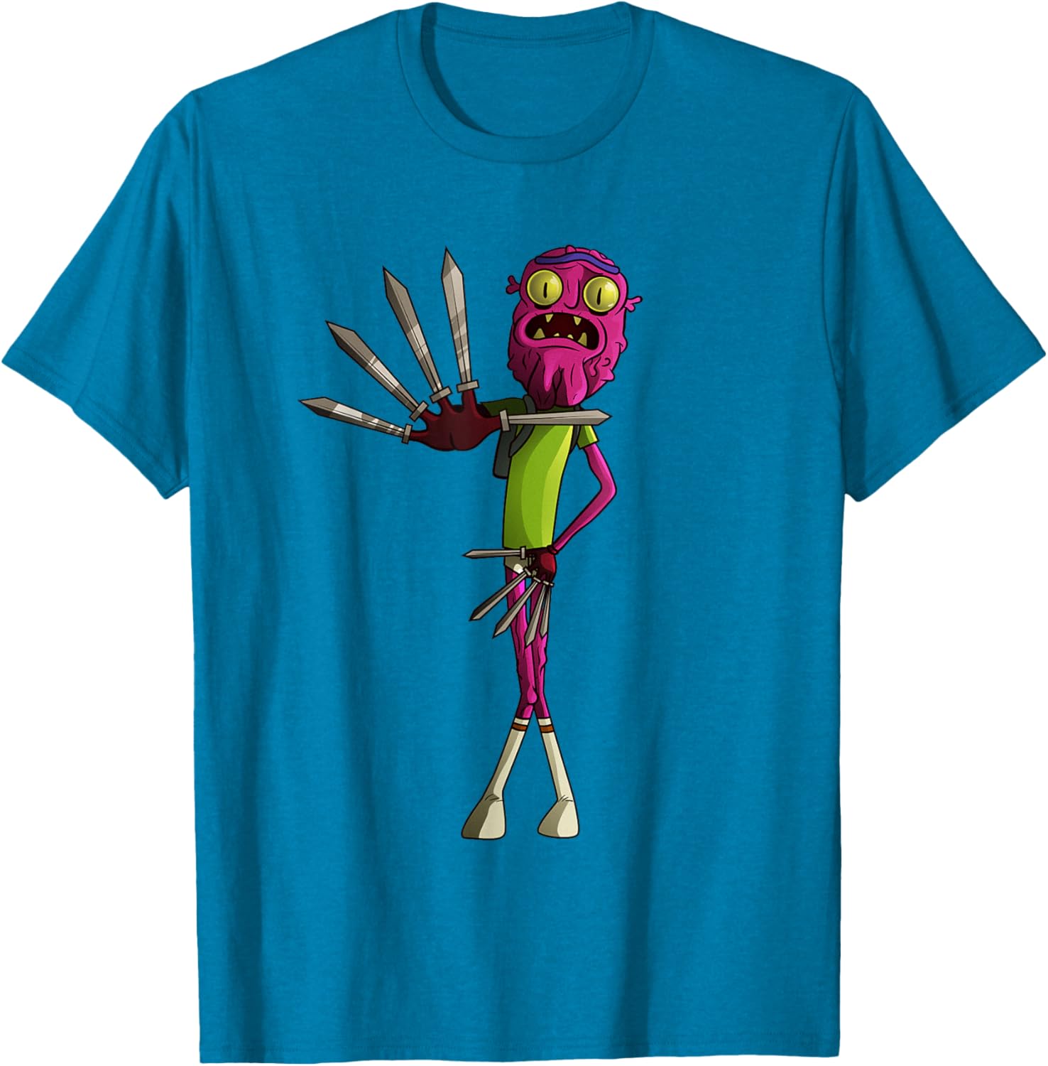 Mademark x Rick and Morty Scary Terry T-Shirt for Fun Fans - 3