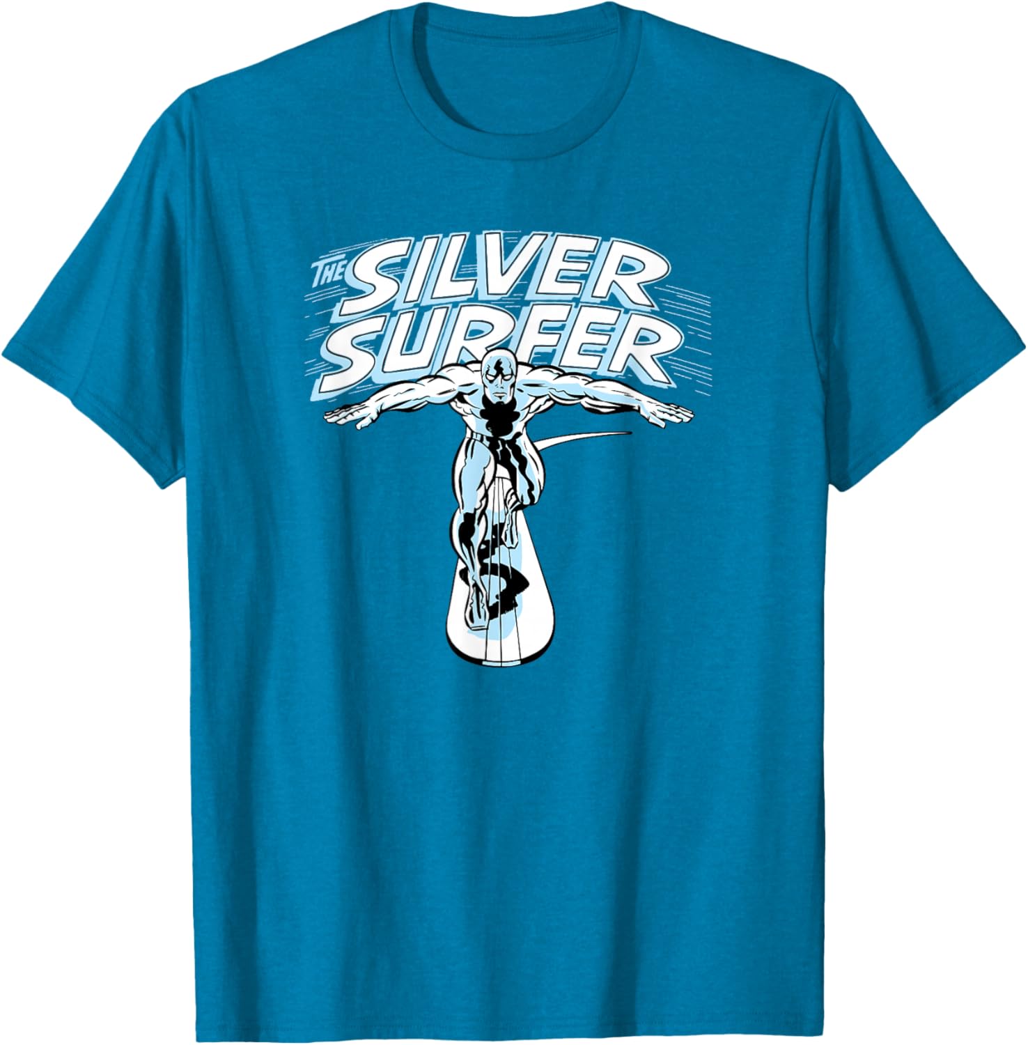 Vintage Marvel Fantastic Four Silver Surfer Portrait T-Shirt for Fans - 3