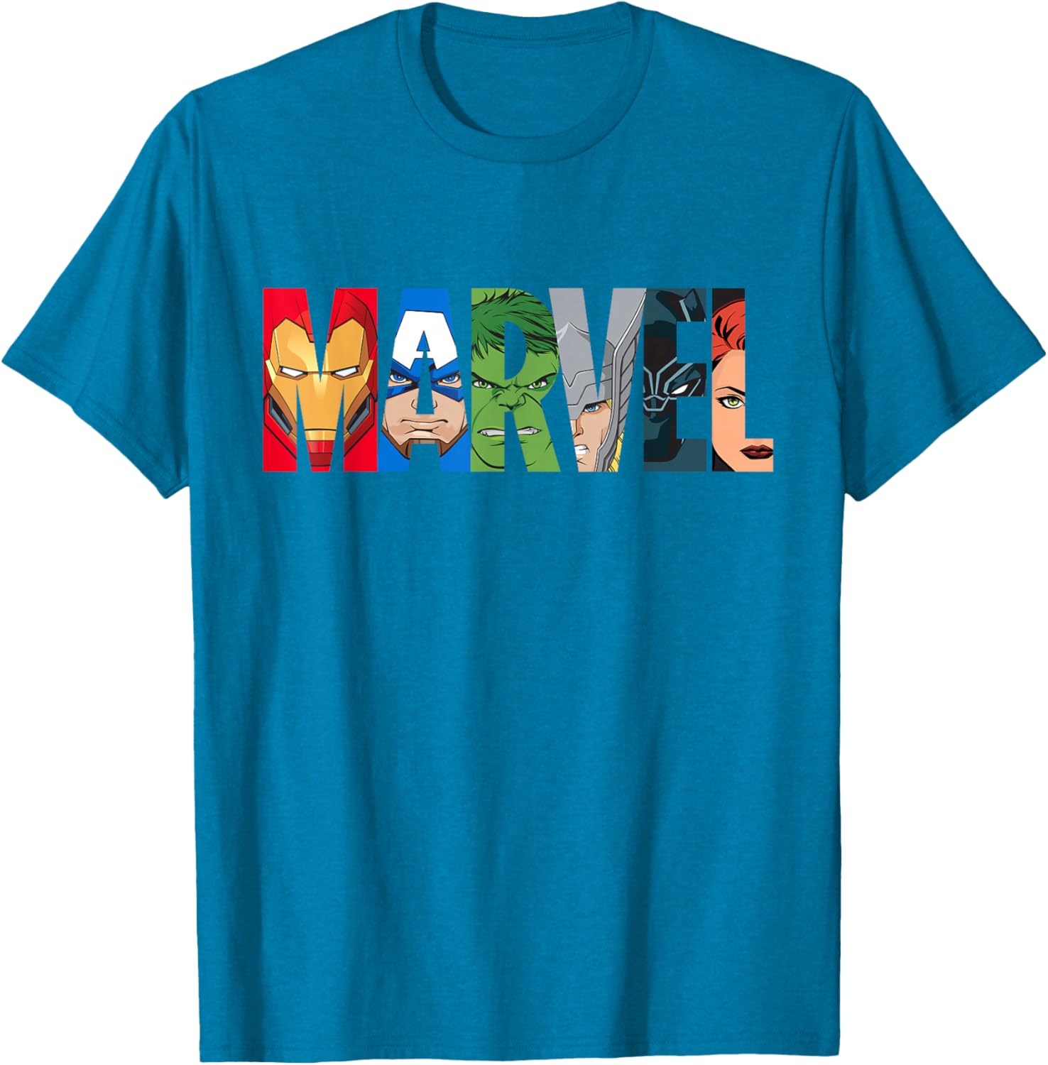 Marvel Avengers Super Heroes Logo T-Shirt for Fans and Collectors - 11
