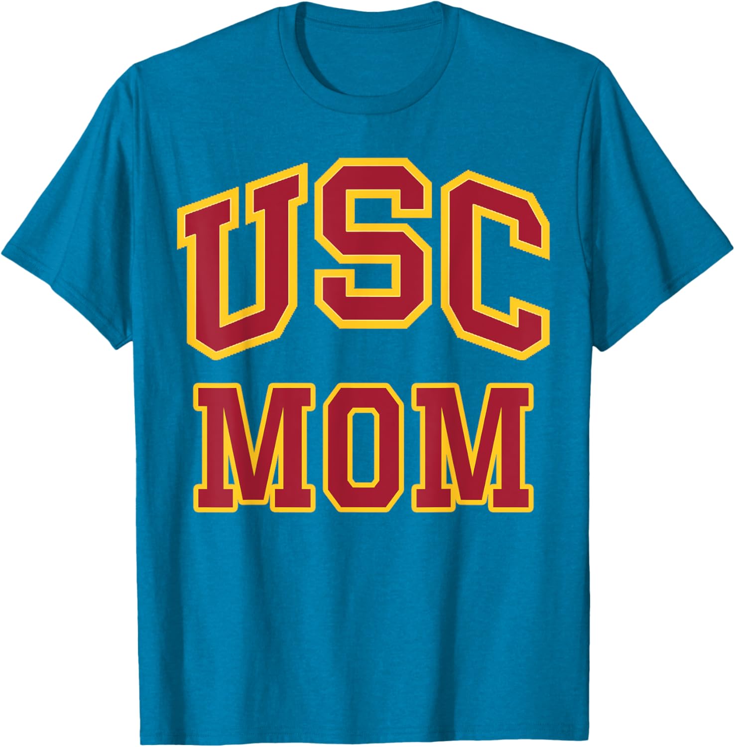 USC Mom T-Shirt Comfortable Fit for Southern California Fans - 1