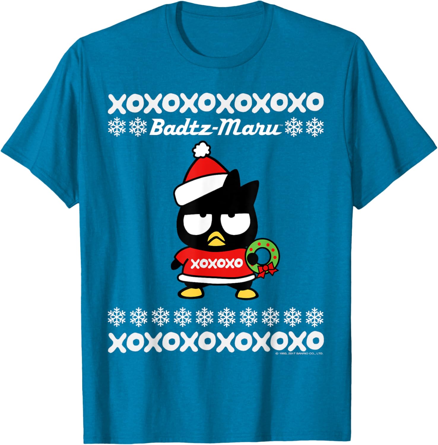 Bad Badtz-Maru Ugly Christmas T-Shirt Fun Holiday Apparel for All - 5