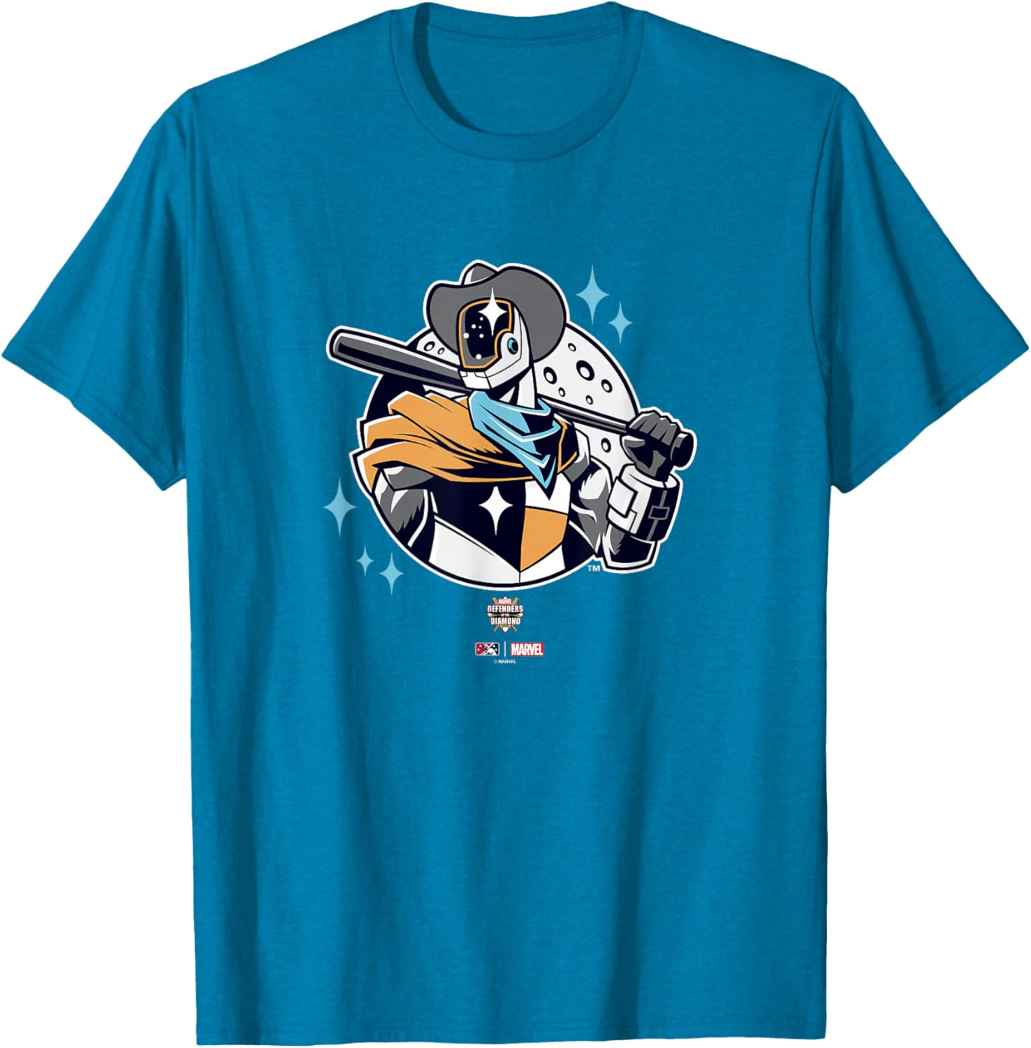 Marvel x MiLB Space Cowboys Logo T-Shirt Stylish Fan Apparel - 11