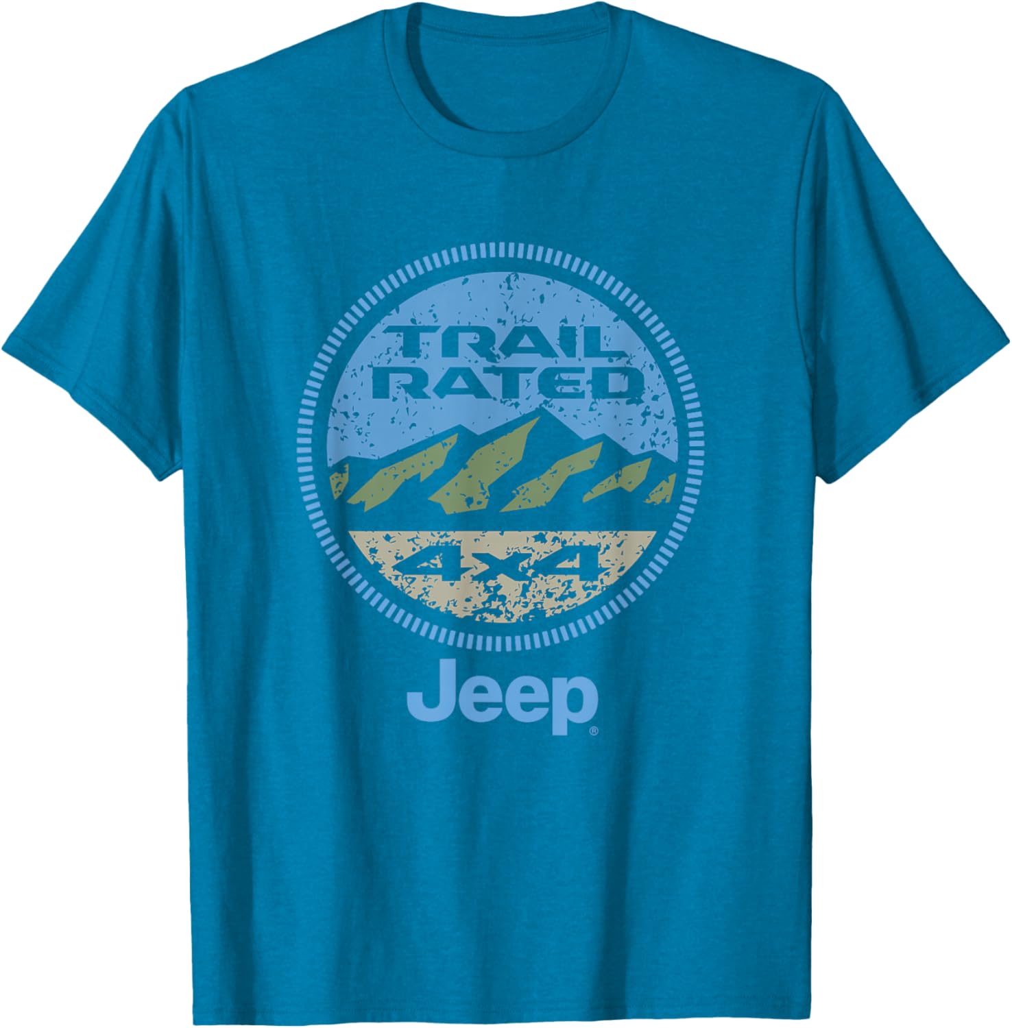 Jeep Trail Rated T-Shirt - Cool Off-Roading Apparel for Adventure Lovers - 3