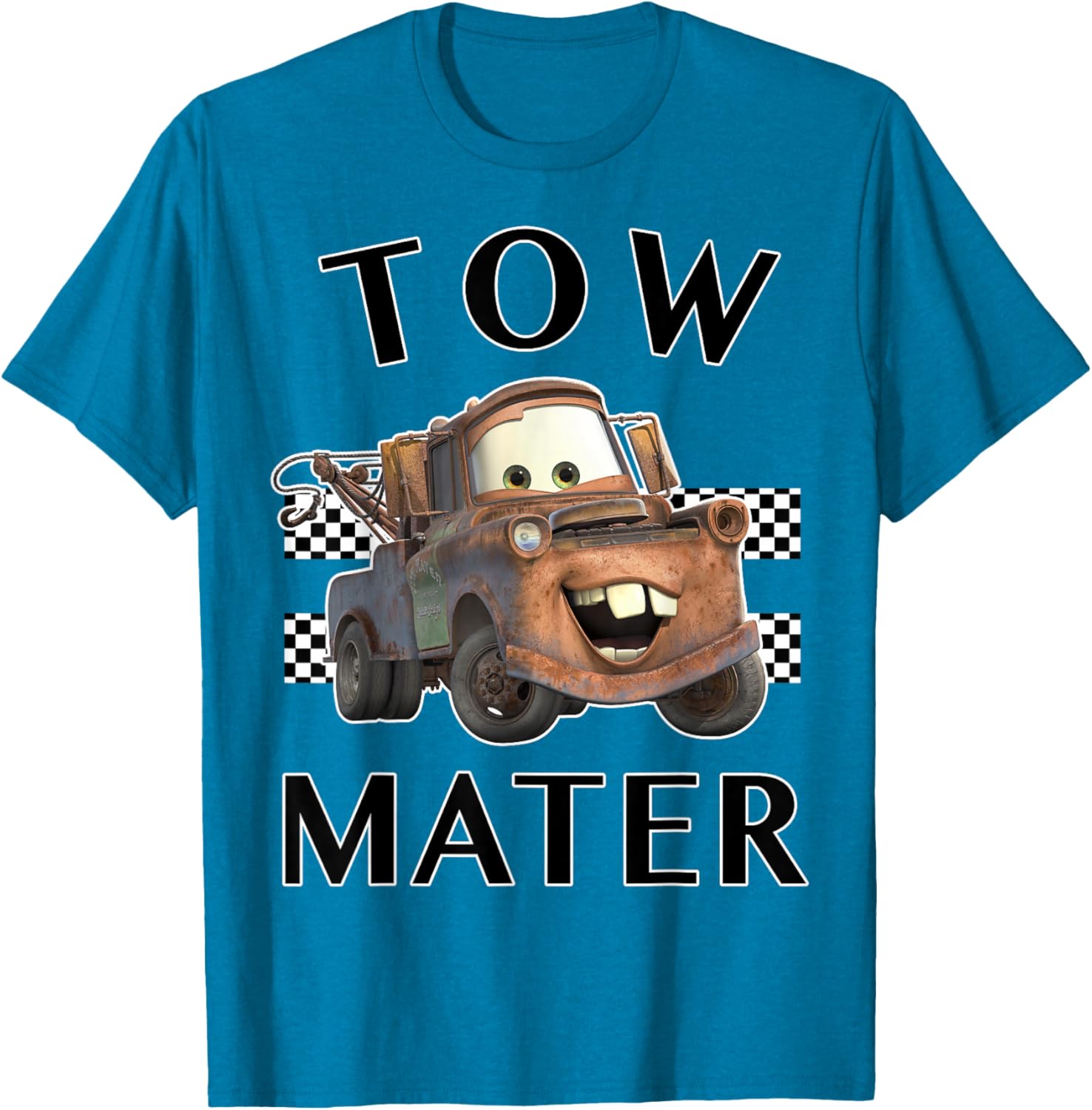 Disney Pixar Cars Tow Mater Graphic T-Shirt for Kids and Adults - 2