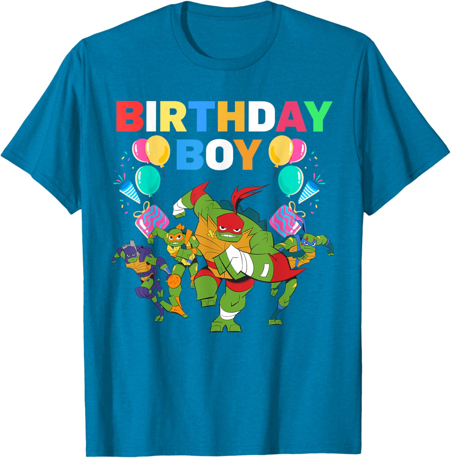 Teenage Mutant Ninja Turtles Birthday Boy T-Shirt Gift for Fans - 19