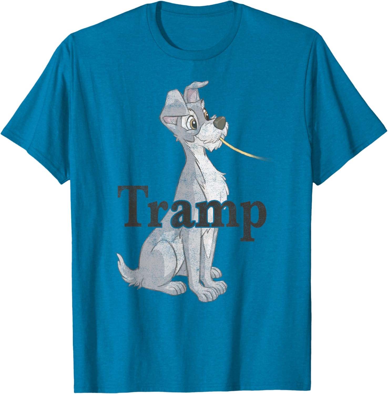 Disney Lady and the Tramp Spaghetti Couples T-Shirt for Fun Lovers - 7