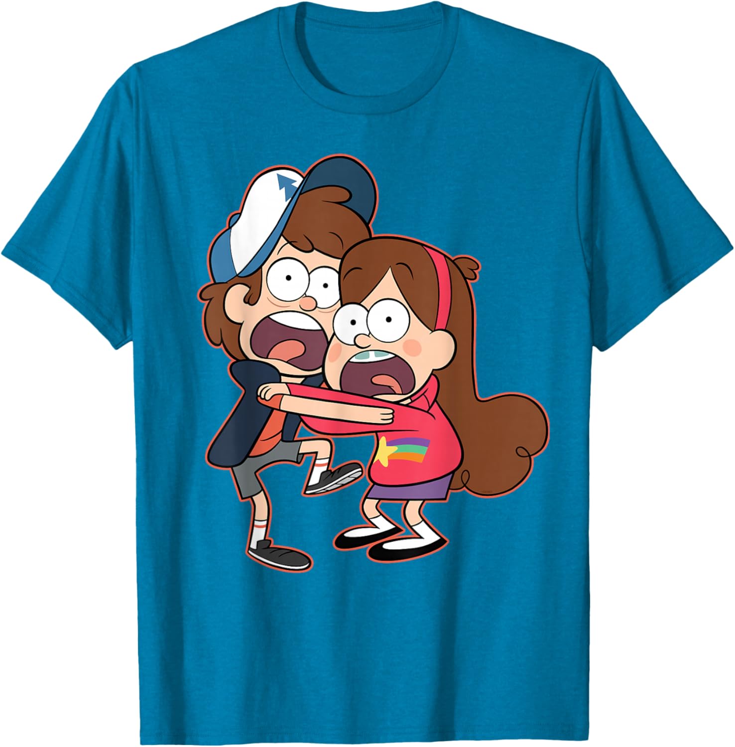 Disney Gravity Falls Dipper and Mabel Pines T-Shirt for Fans - 1