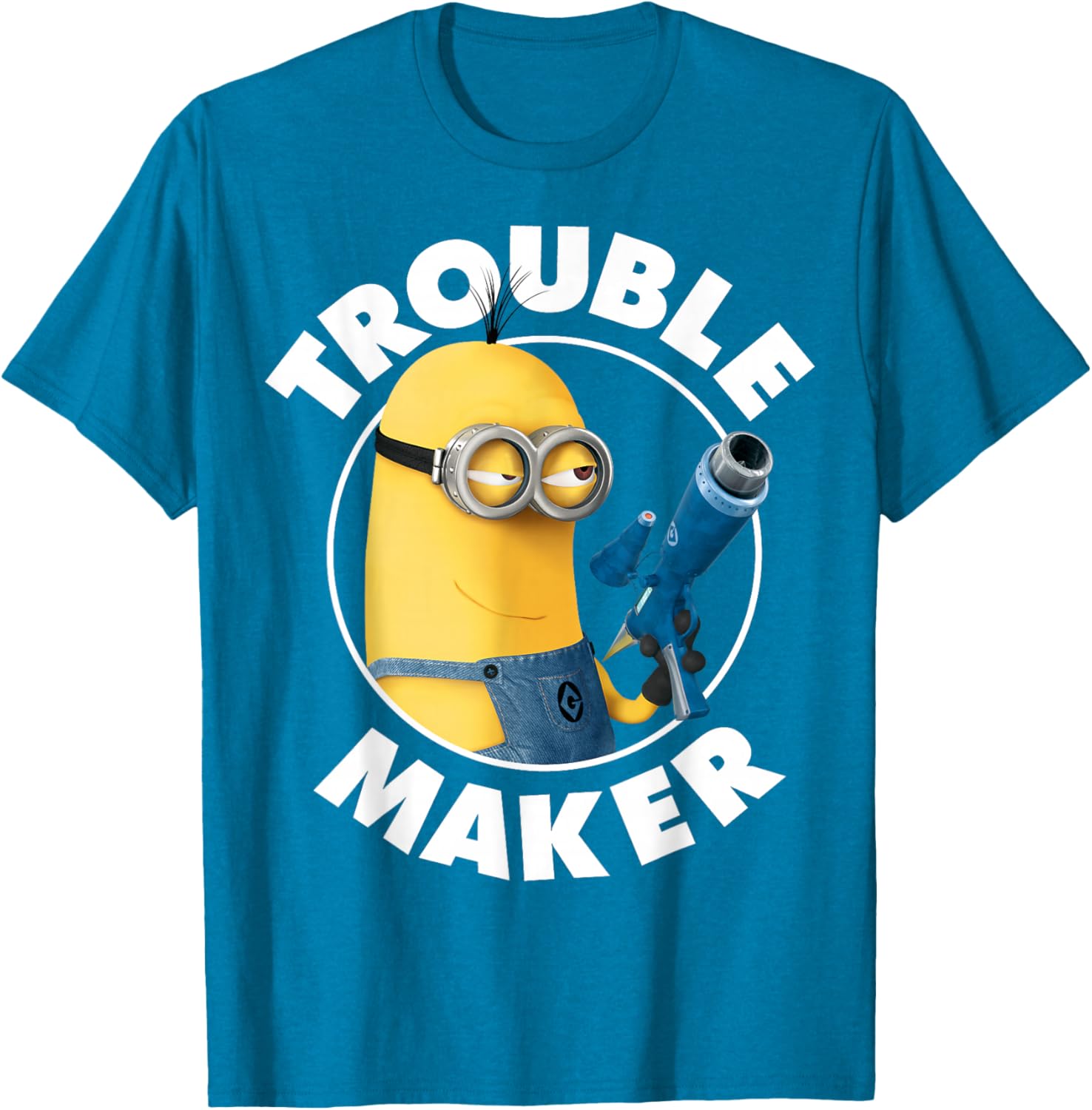 Despicable Me Minions Kevin Trouble Maker Graphic T-Shirt for Fans - 5