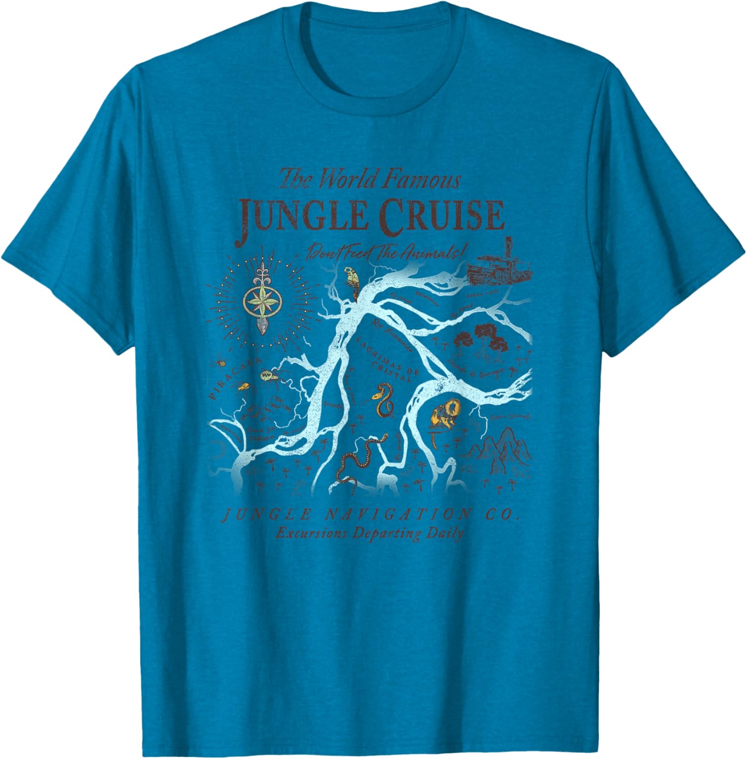 Disney Jungle Cruise T-Shirt Perfect for Adventures and Day Trips - 1
