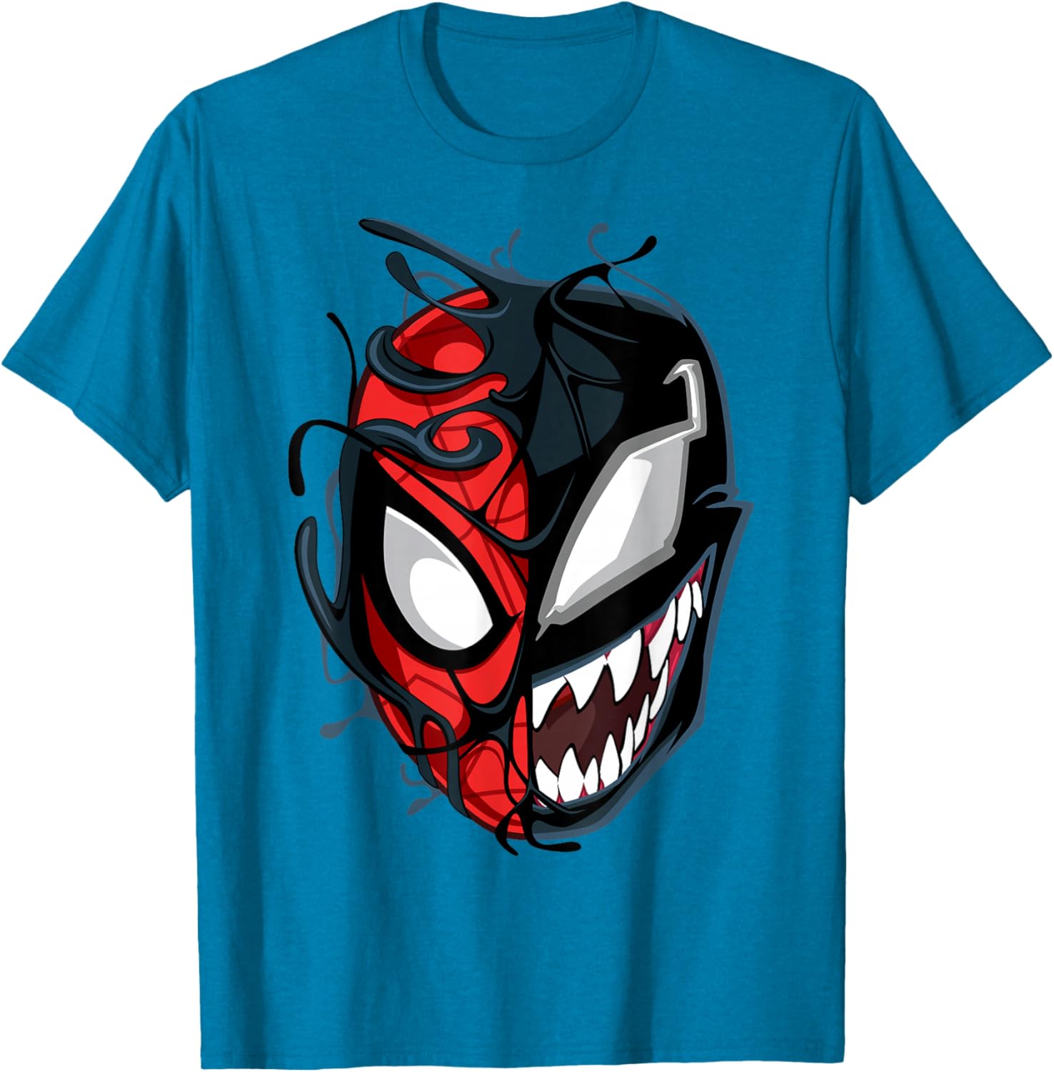Spider-Man Maximum Venom Big Face T-Shirt for Marvel Fans and Collectors - 6