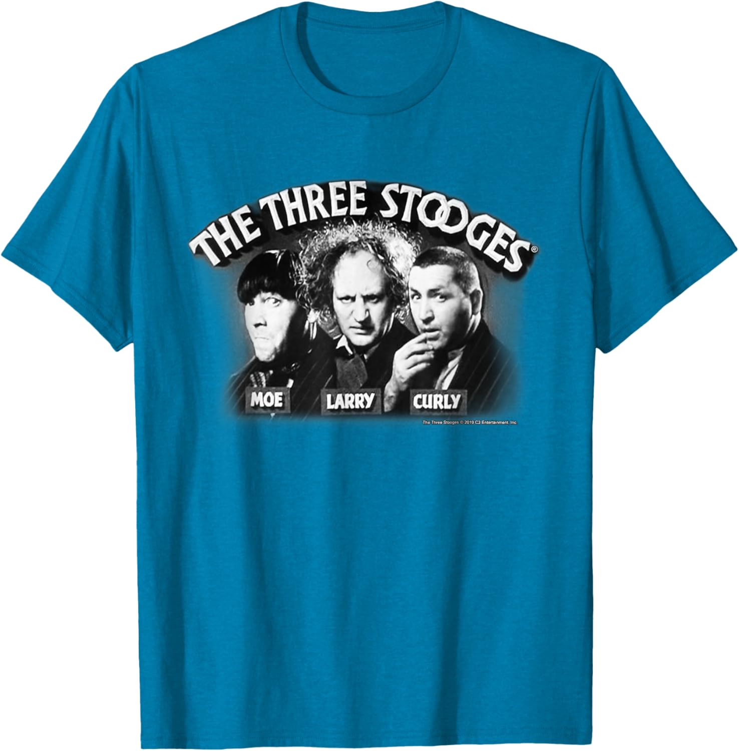 TTS The Three Stooges Opening Credits Logo T-Shirt for Fans and Collectors - 4