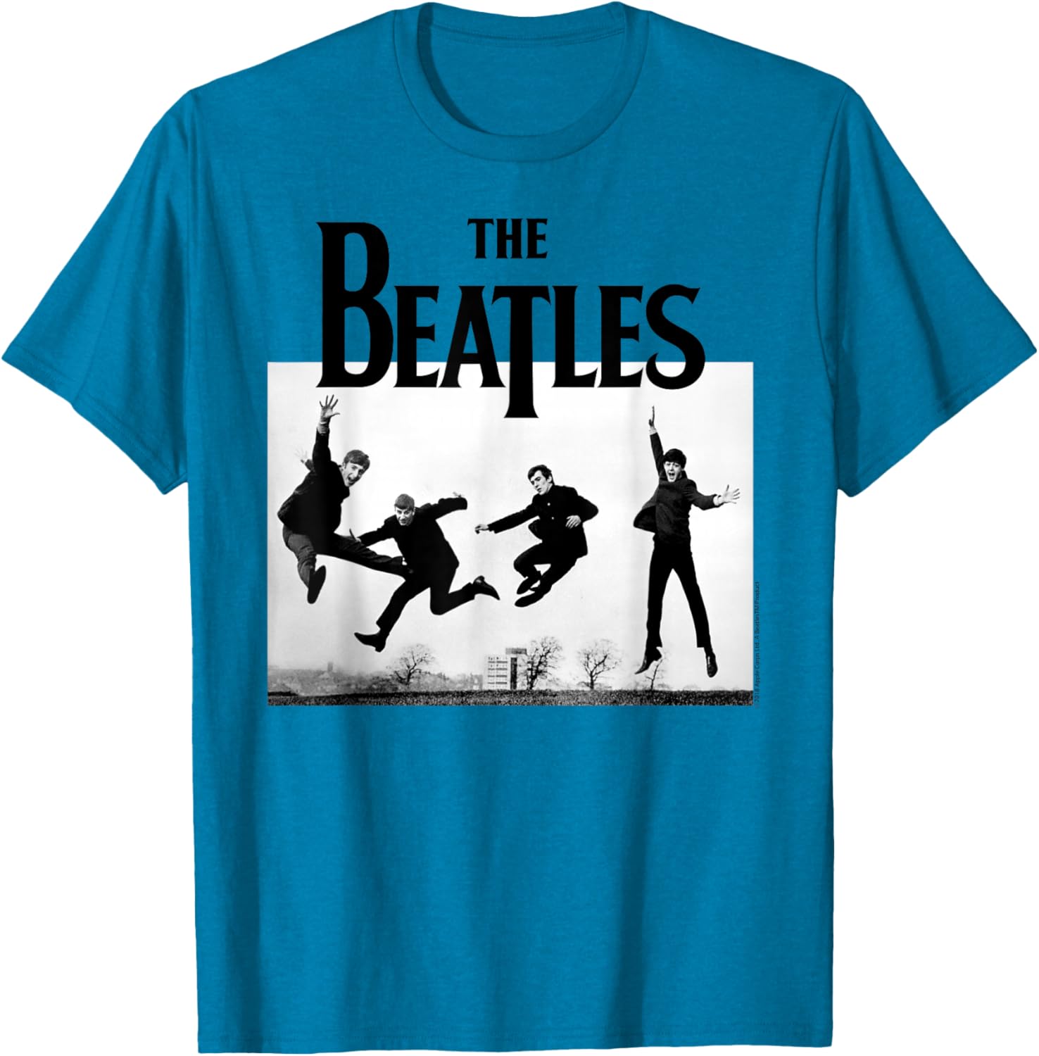 The Beatles Jump at Sefton Park T-Shirt for Music Fans and Collectors - 4