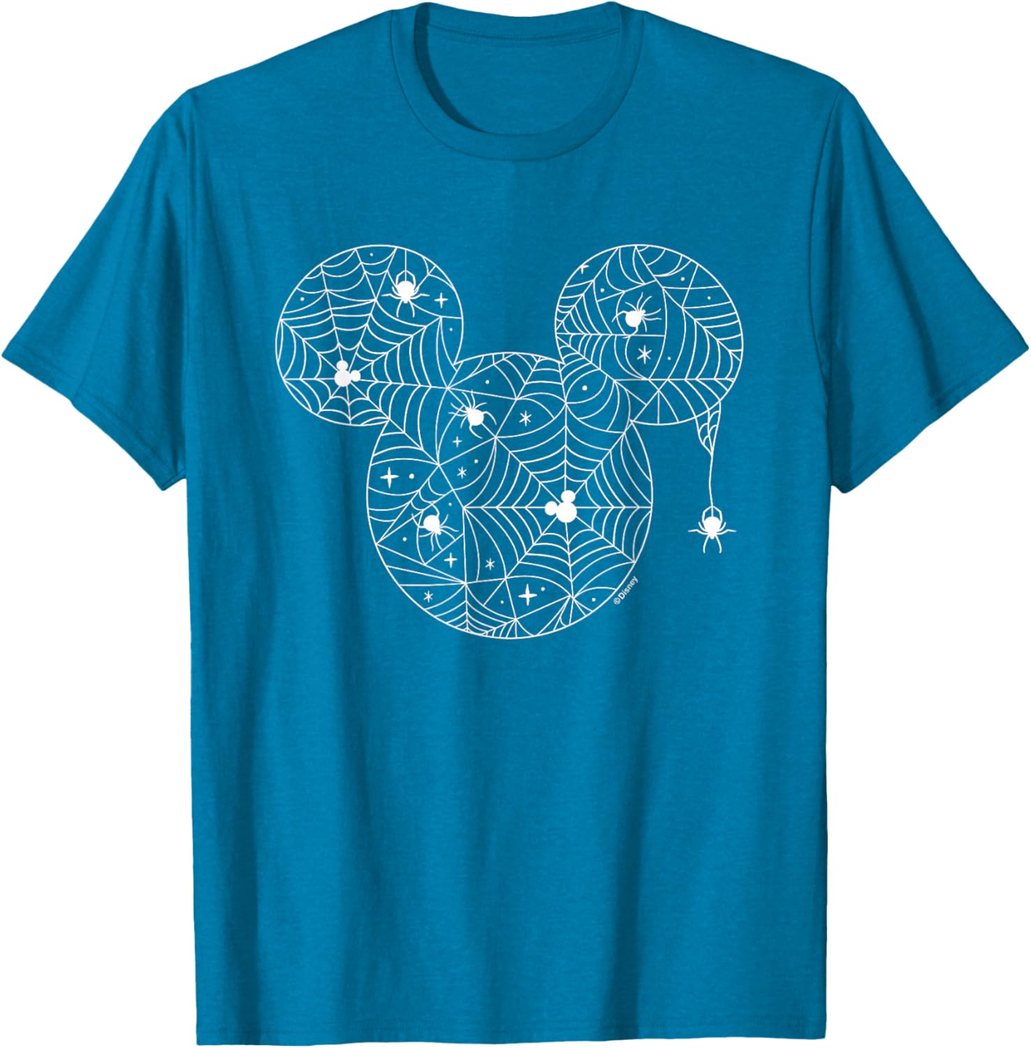 Halloween Mickey Spider Web Ears T-Shirt for Festive Fun - 10