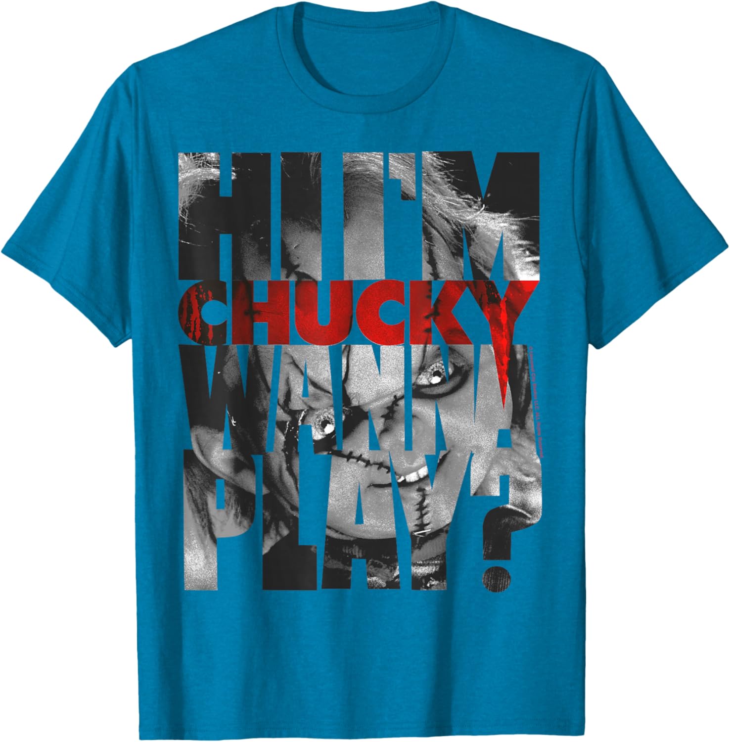 Child's Play Chucky T-Shirt for Kids Fun Playful Graphic Tee - 6