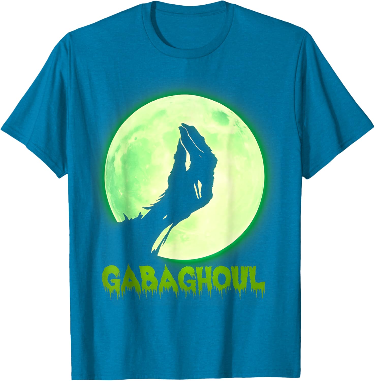 Gabaghoul Funny Hand Moon Italian Joke Halloween T-Shirt for Men and Women - 9