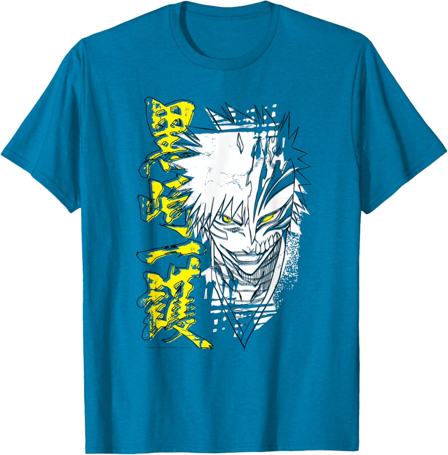 Bleach Ichigo Hollow Outline Sketch Anime T-Shirt for Fans and Collectors - 8