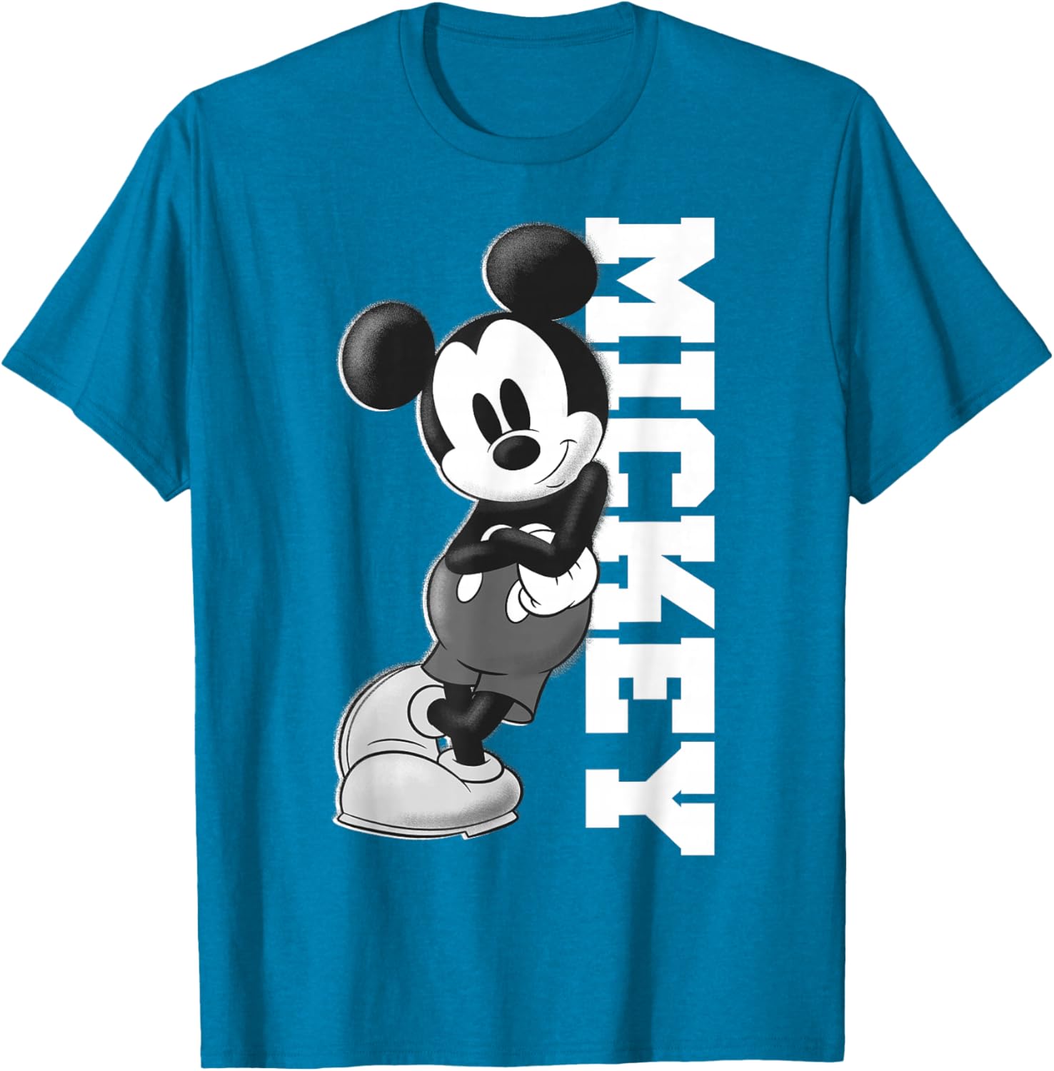 Disney Mickey Mouse White T-Shirt Featuring Fun Name Graphic - 9