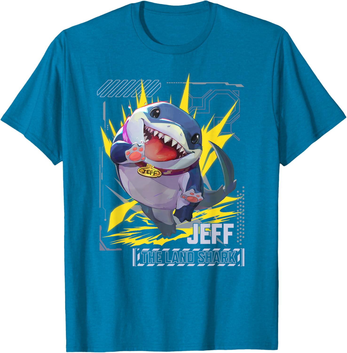 Marvel Rivals Jeff the Land Shark T-Shirt for Superhero Gamers - 6