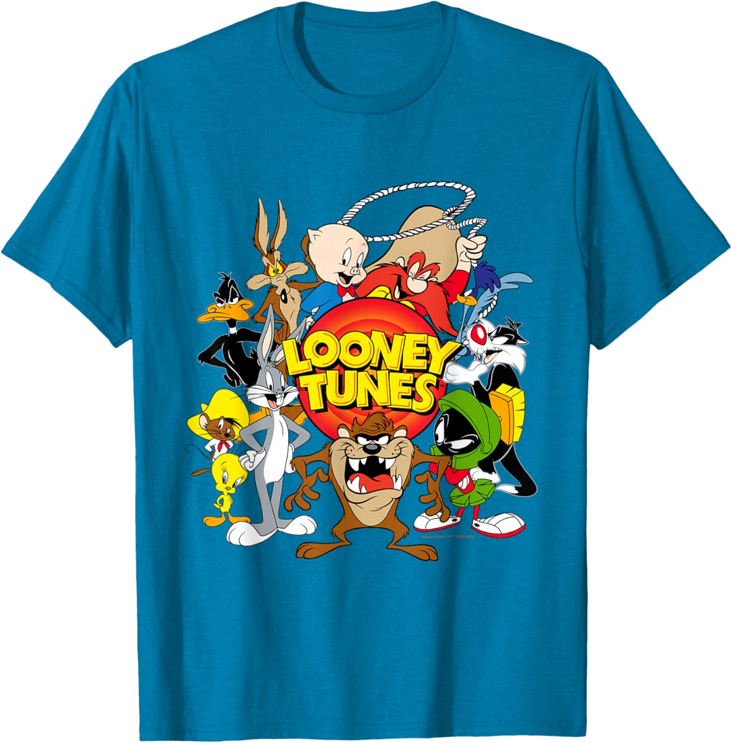 Looney Tunes Character Group T-Shirt for Fun Cartoon Lovers - 9