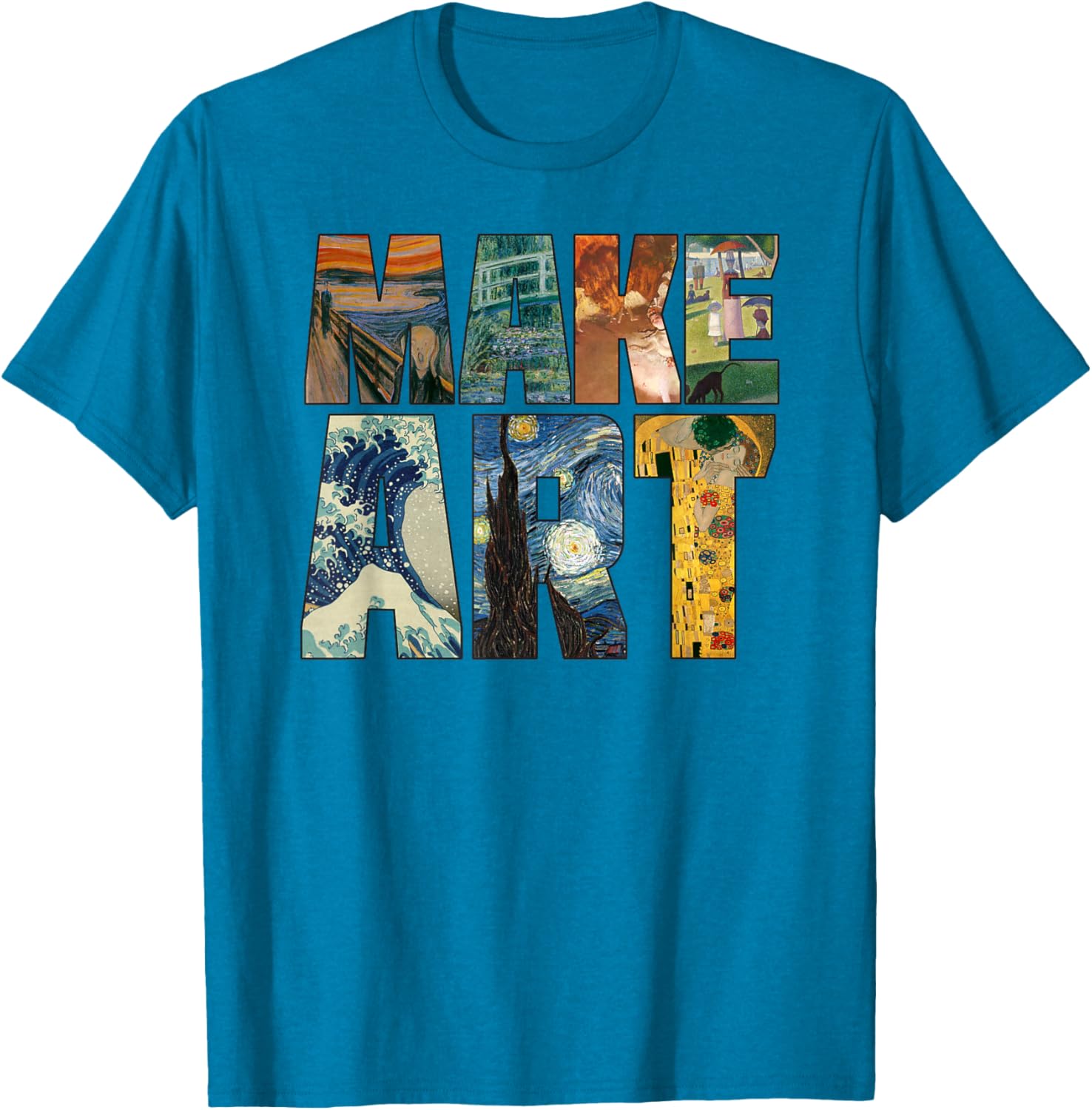 Funny Artist Humor T-Shirt Make Art Cool Graphic Tee for Creative Souls - 19