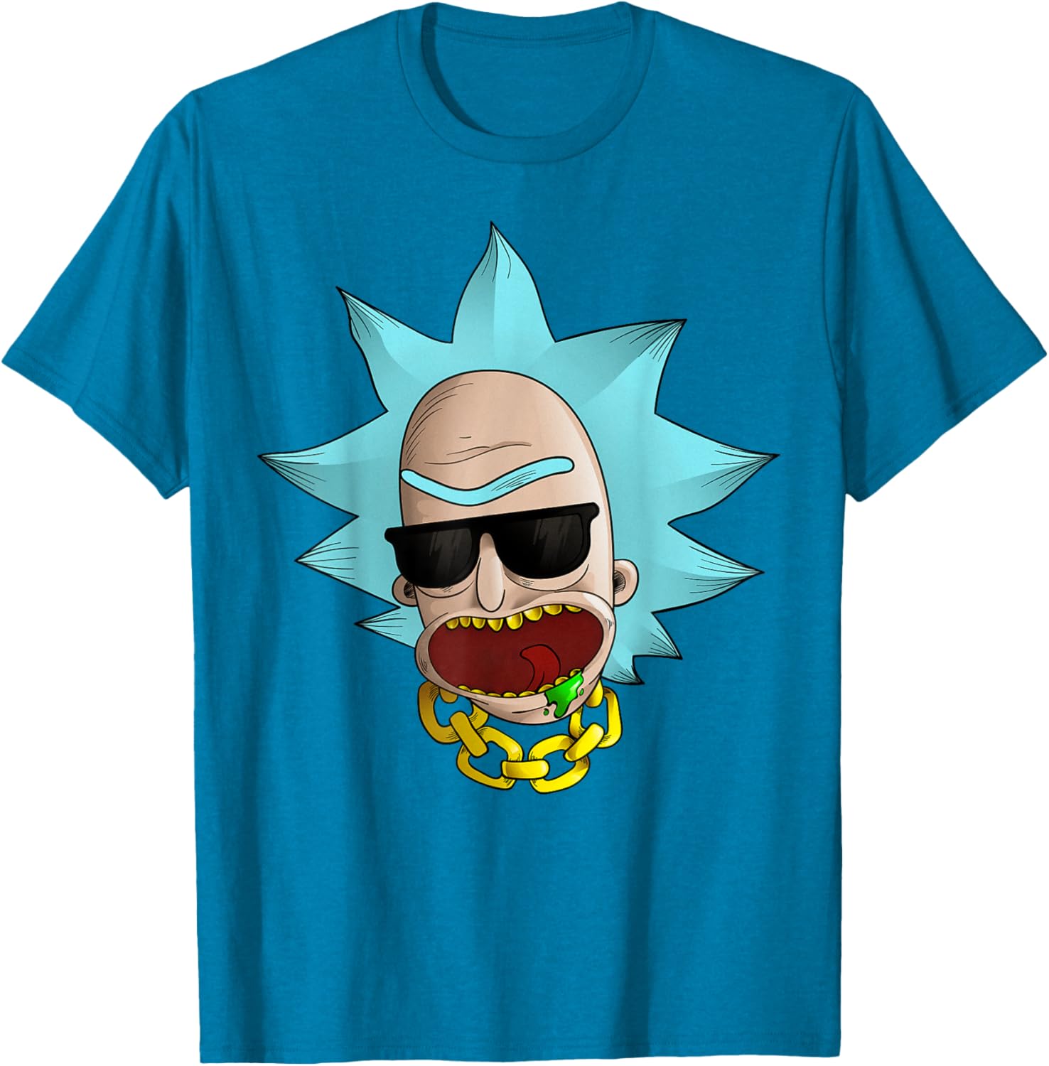 Mademark x Rick and Morty Cool Chained Reaction T-Shirt for Fans - 2